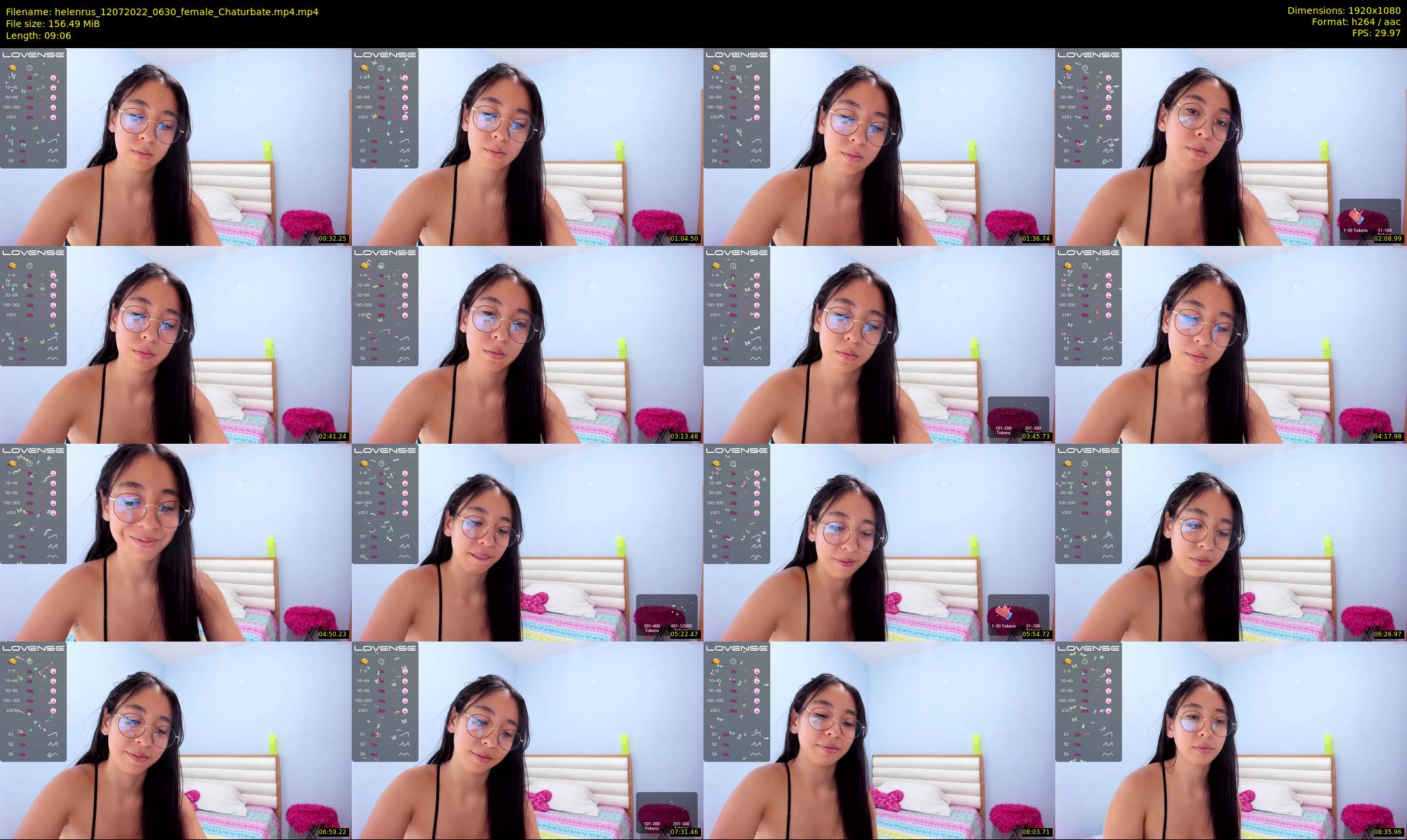 helenrus — 10 minute Chaturbate female cam show recording, 1080p, Jul 12, 2022