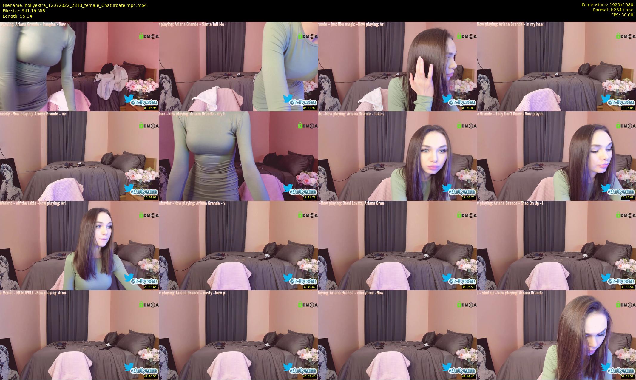 hollyextra — 56 minute Chaturbate female cam show recording, 1080p, Jul 12, 2022