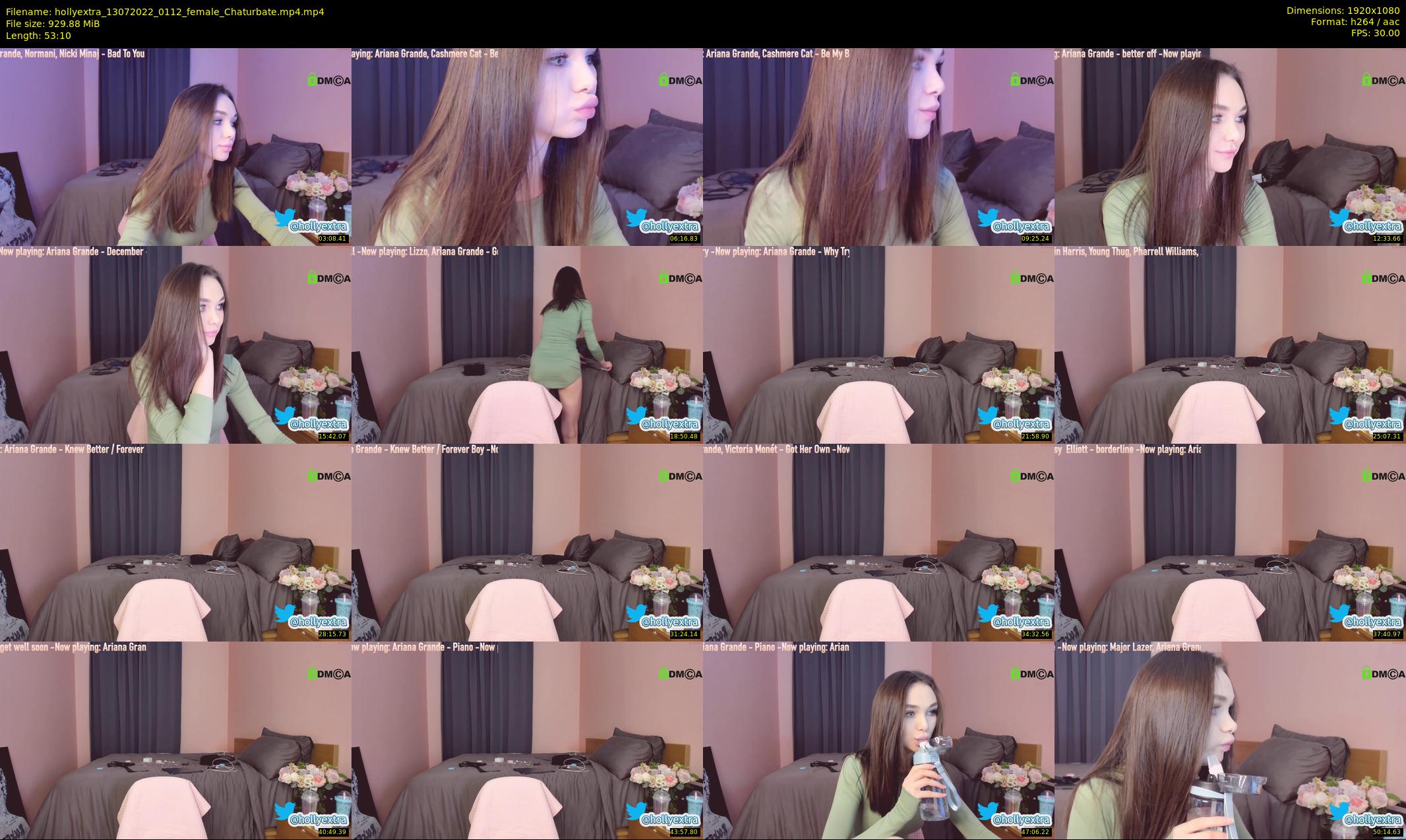 hollyextra — 54 minute Chaturbate female cam show recording, 1080p, Jul 13, 2022
