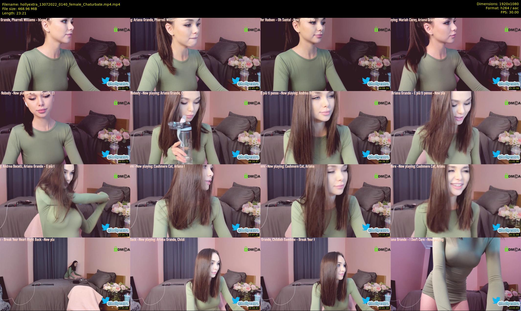 hollyextra — 24 minute Chaturbate female cam show recording, 1080p, Jul 13, 2022