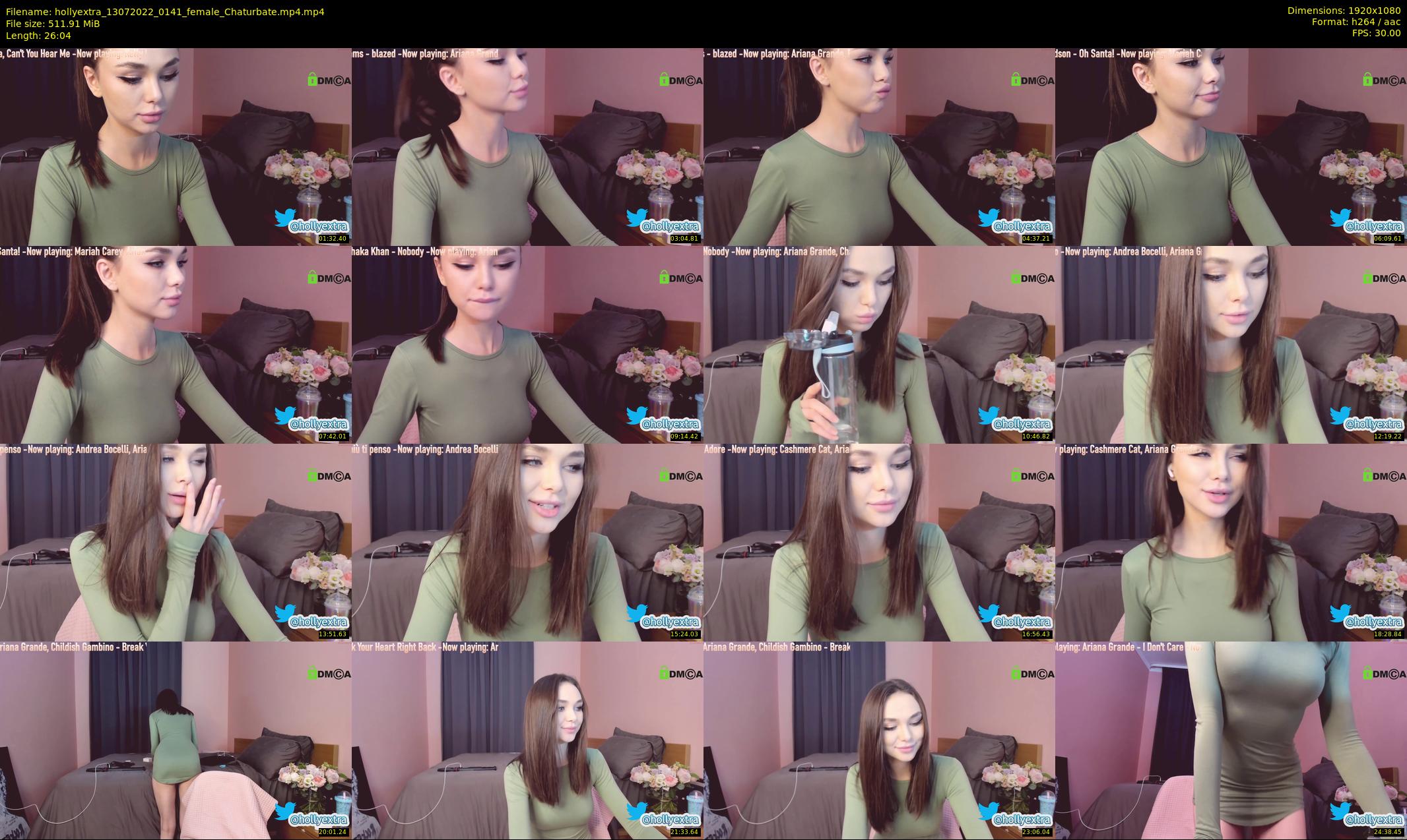 hollyextra — 27 minute Chaturbate female cam show recording, 1080p, Jul 13, 2022