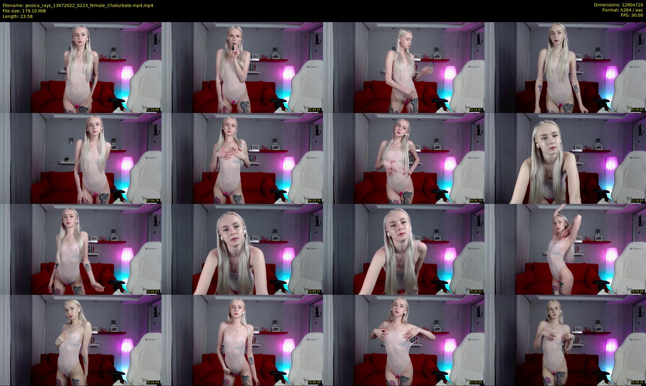 jessica_rays — 24 minute Chaturbate couple cam show recording, 720p, Jul 13, 2022