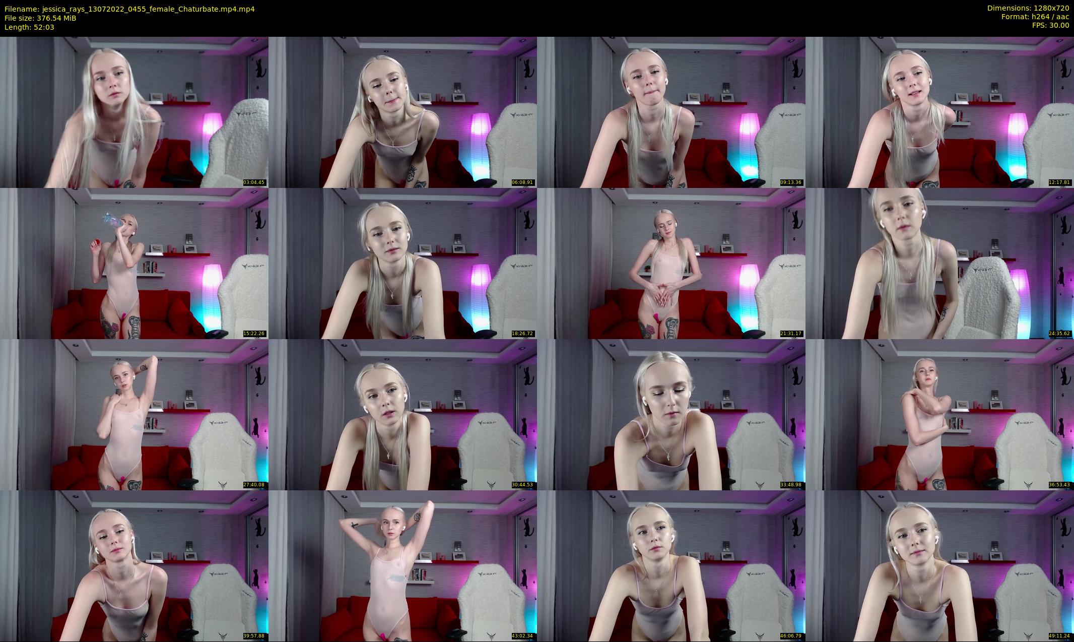 jessica_rays — 53 minute Chaturbate couple cam show recording, 720p, Jul 13, 2022