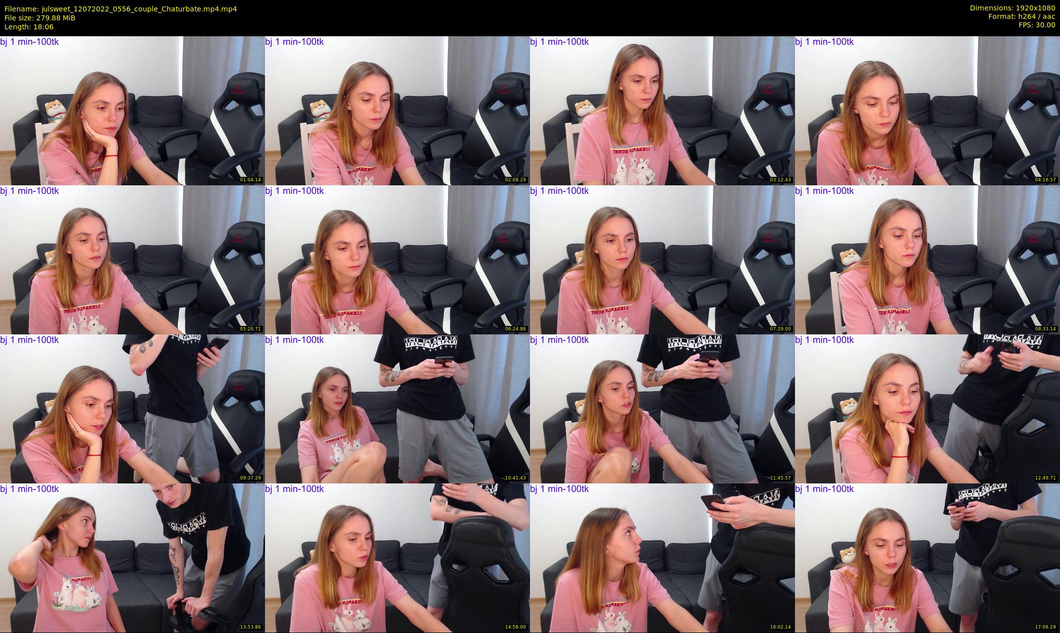 julsweet — 19 minute Chaturbate male cam show recording, 1080p, Jul 12, 2022