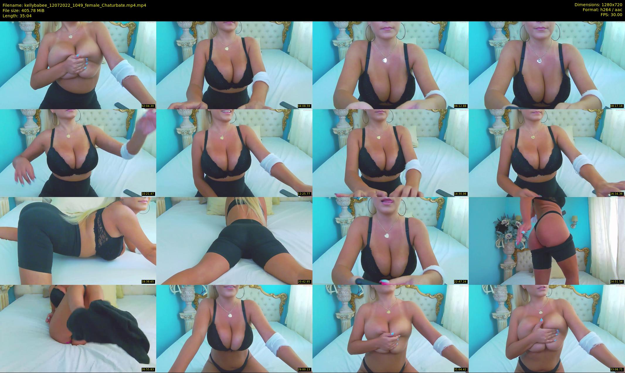 kellybabee — 36 minute Chaturbate female cam show recording, 720p, Jul 12, 2022