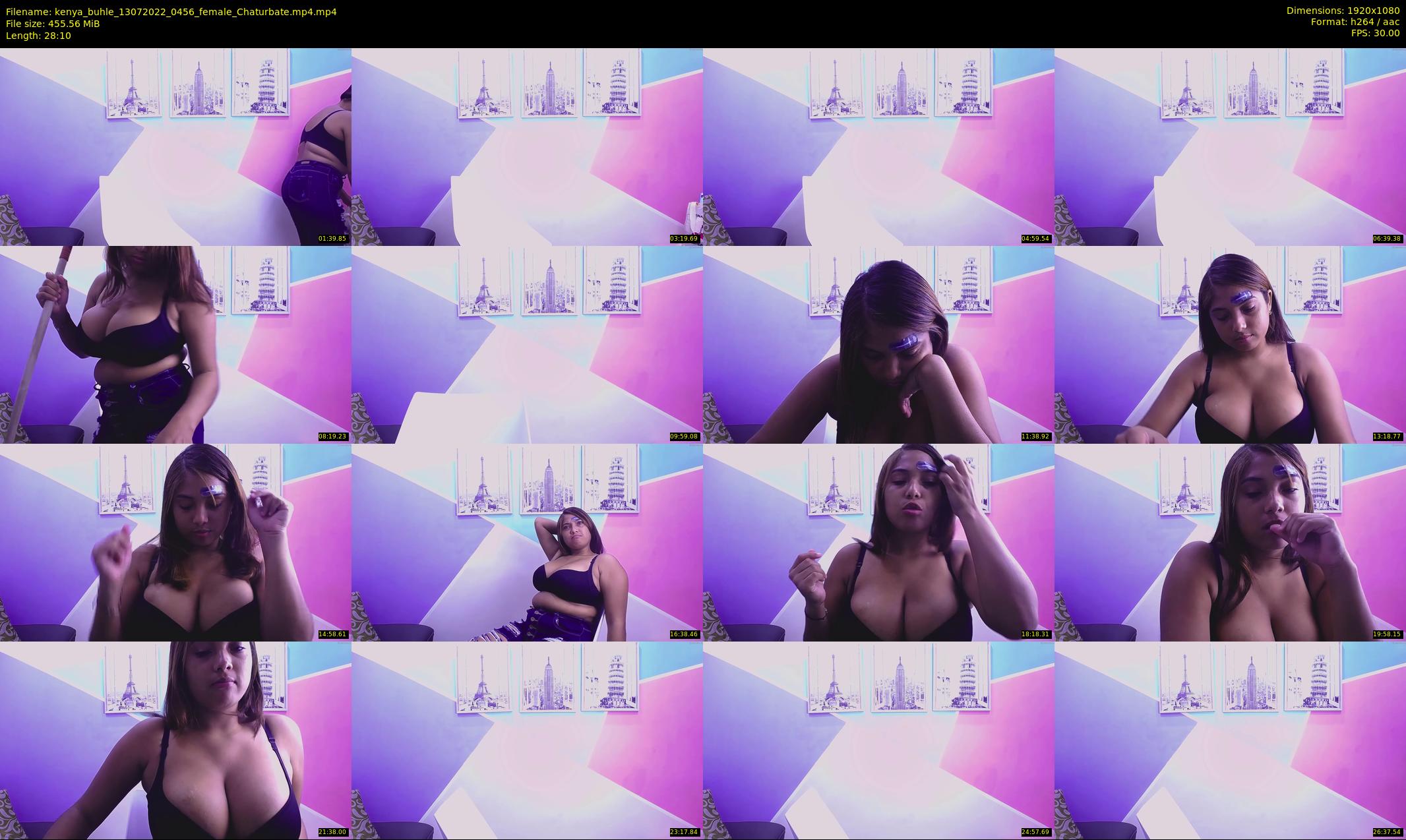 kenya_buhle — 29 minute Chaturbate female cam show recording, 1080p, Jul 13, 2022