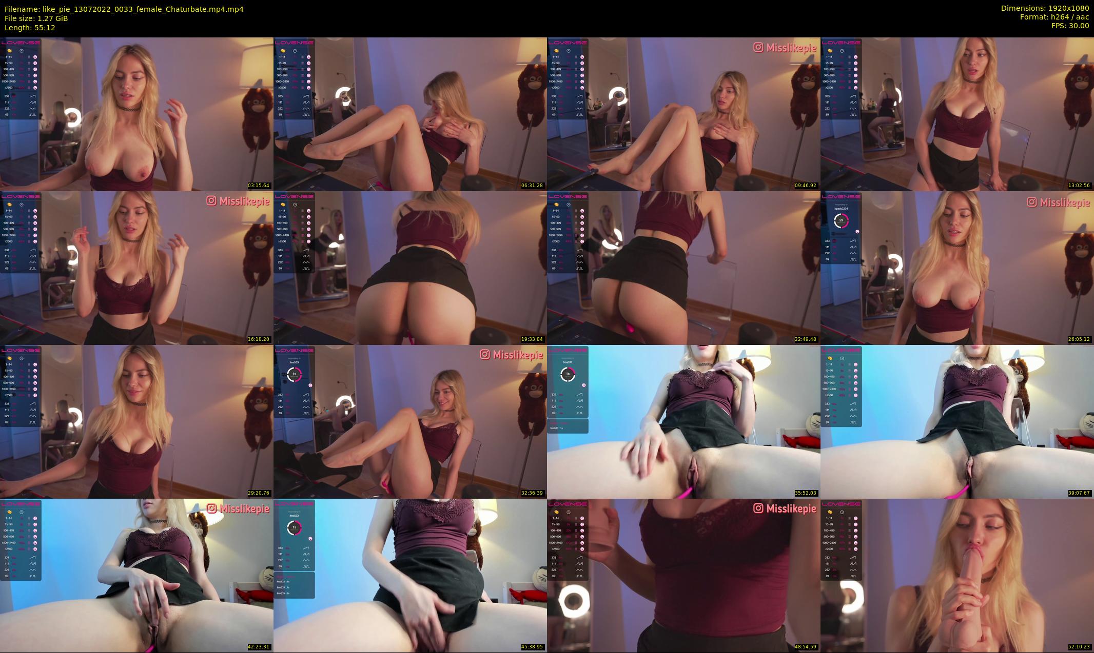 like_pie — 56 minute Chaturbate couple cam show recording, 1080p, Jul 13, 2022