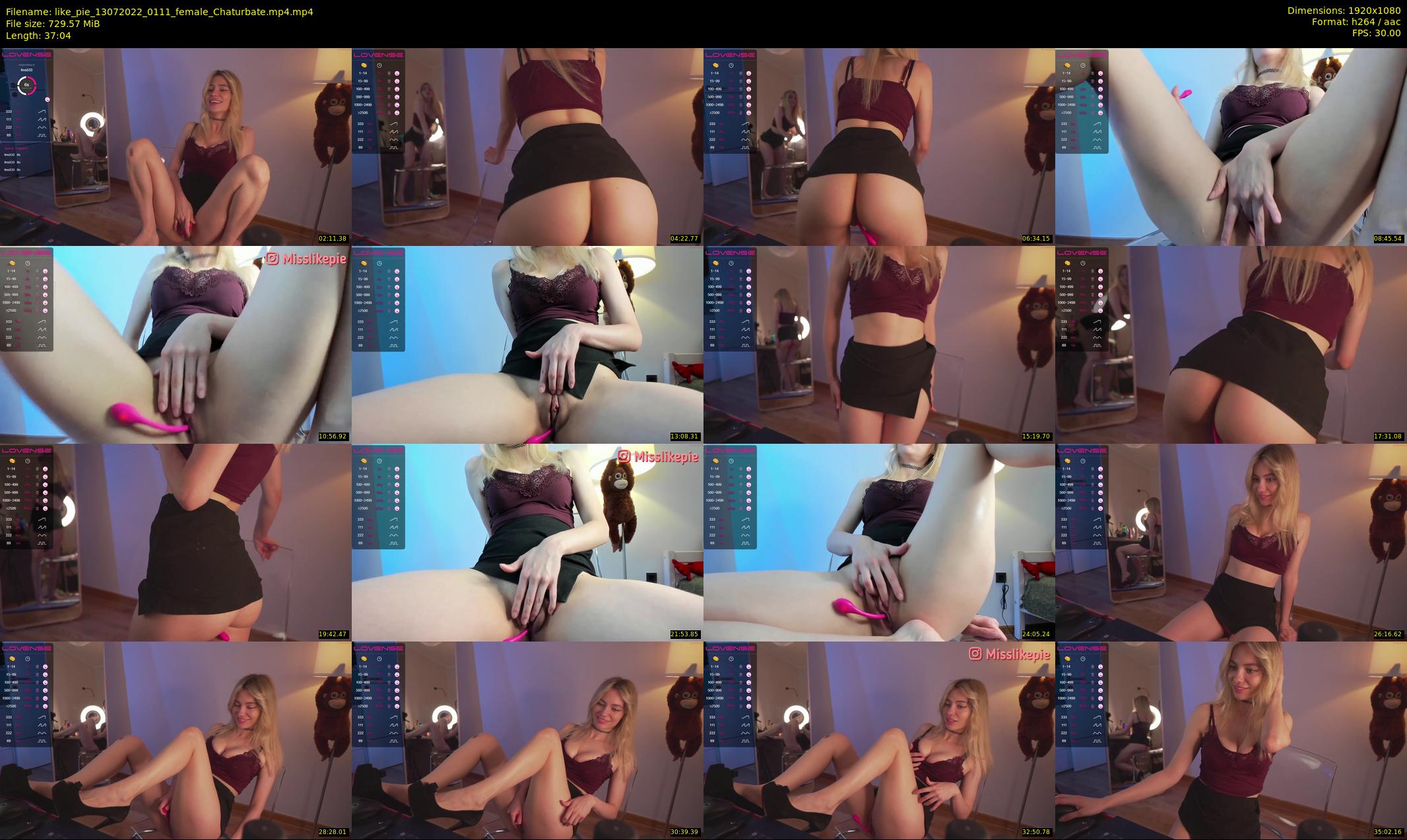like_pie — 38 minute Chaturbate couple cam show recording, 1080p, Jul 13, 2022