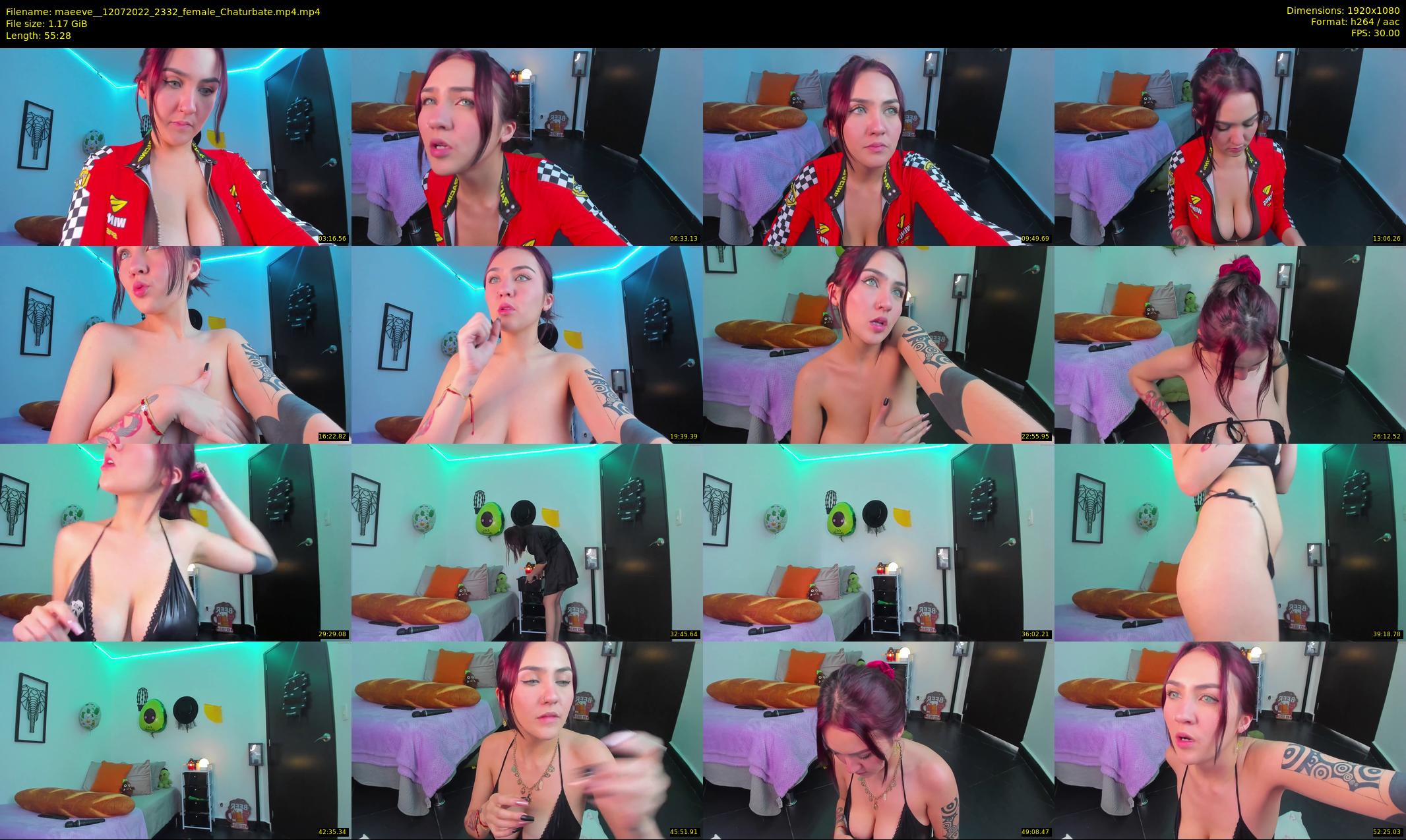 maeeve_ — 56 minute Chaturbate female cam show recording, 1080p, Jul 12, 2022