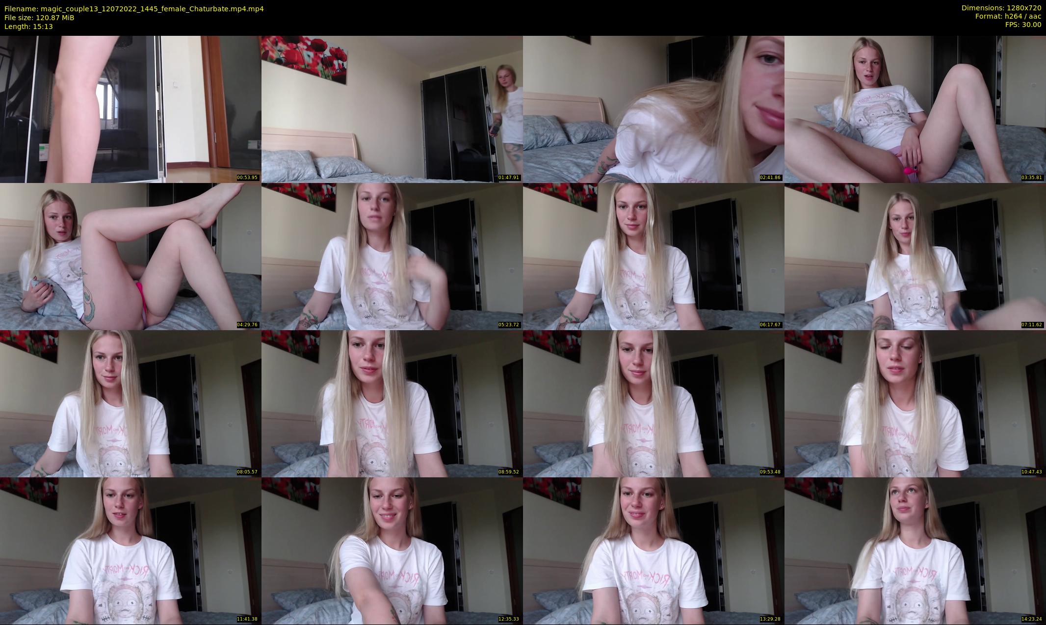 magic_couple13 — 16 minute Chaturbate couple cam show recording, 720p, Jul 12, 2022
