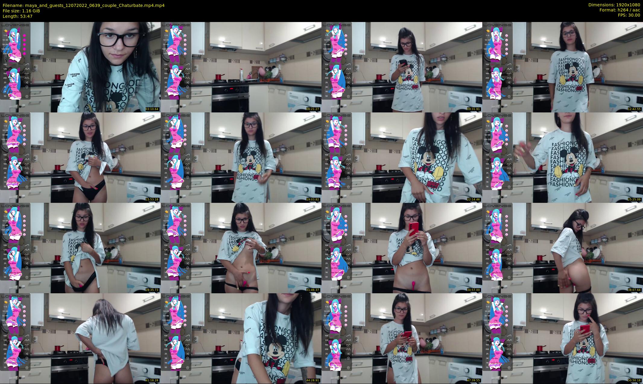 maya_and_guests — 54 minute Chaturbate couple cam show recording, 1080p, Jul 12, 2022