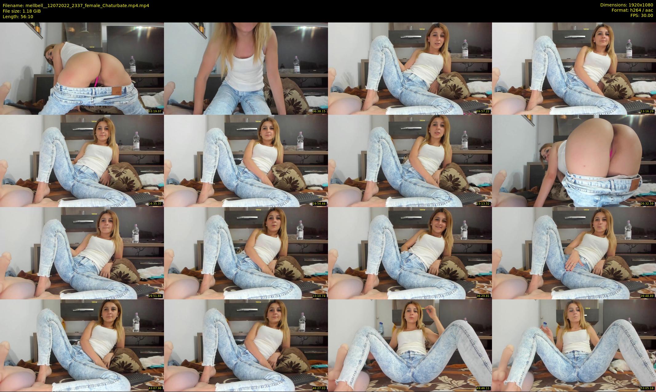 mellbell_ — 57 minute Chaturbate female cam show recording, 1080p, Jul 12, 2022