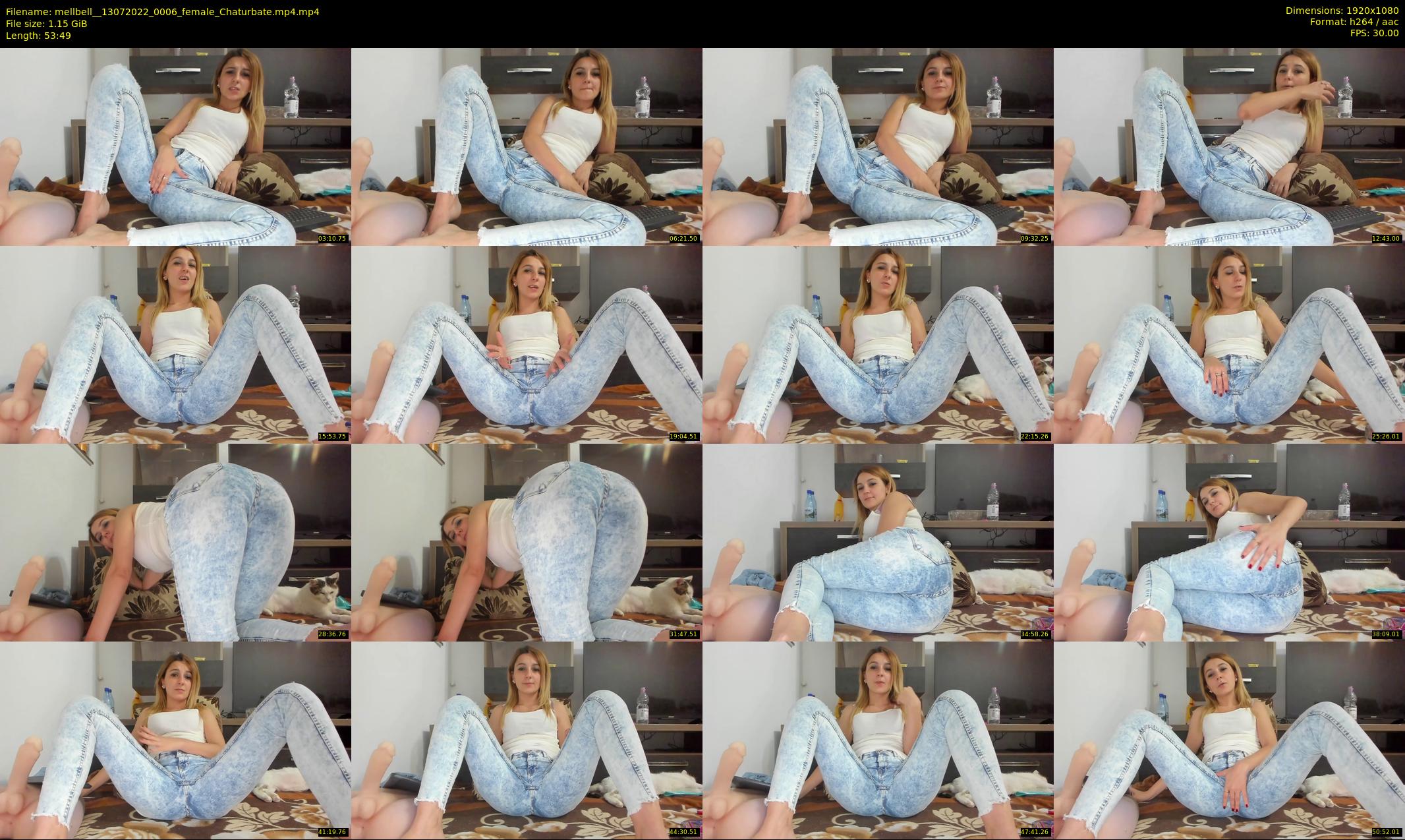 mellbell_ — 54 minute Chaturbate female cam show recording, 1080p, Jul 13, 2022