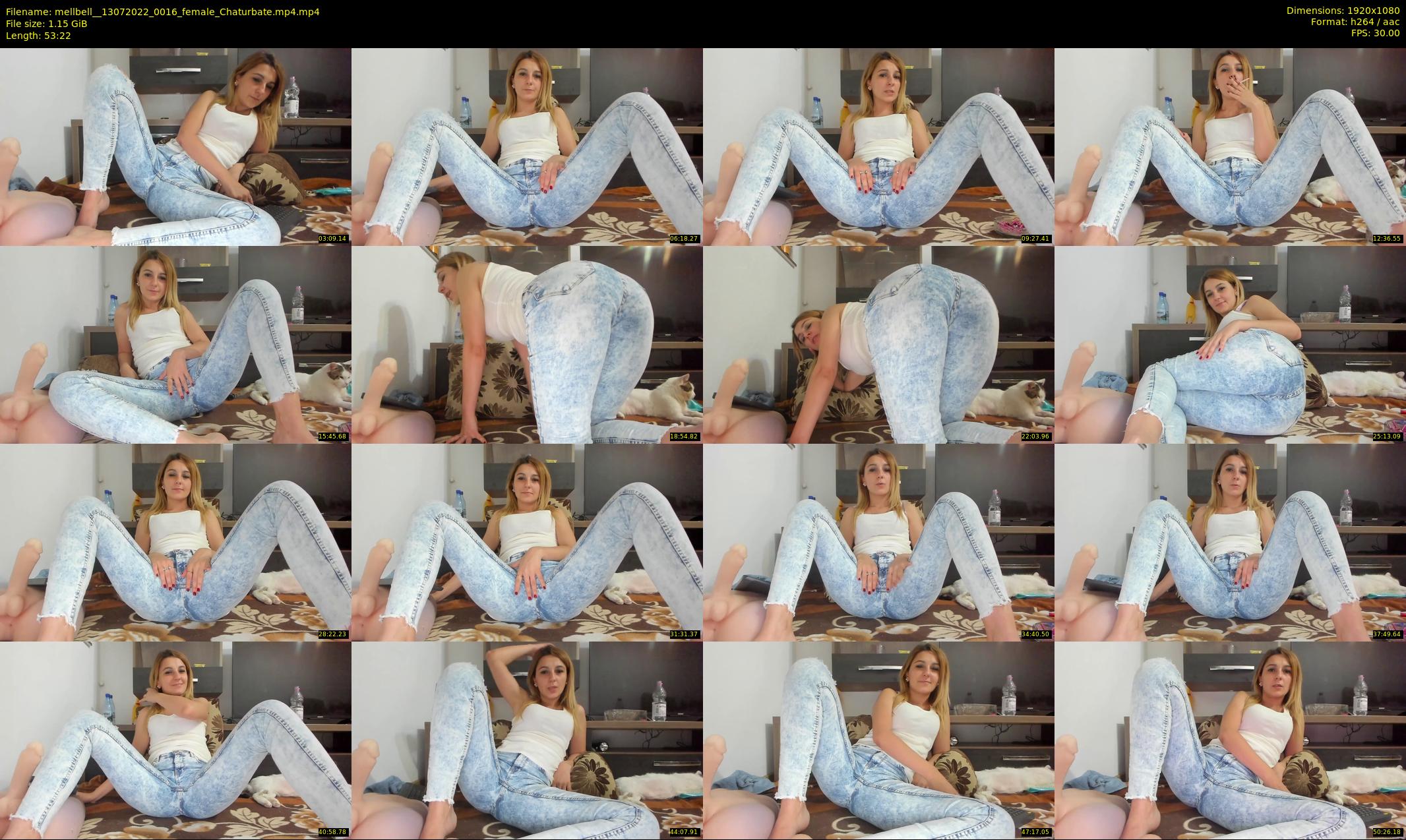 mellbell_ — 54 minute Chaturbate female cam show recording, 1080p, Jul 13, 2022