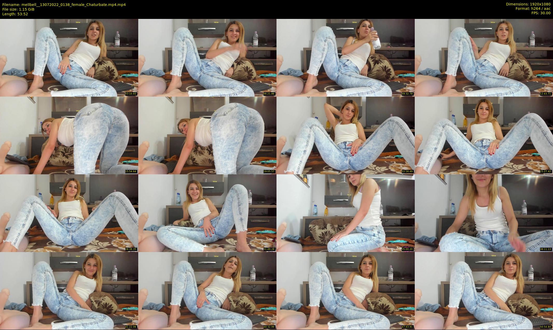 mellbell_ — 54 minute Chaturbate female cam show recording, 1080p, Jul 13, 2022