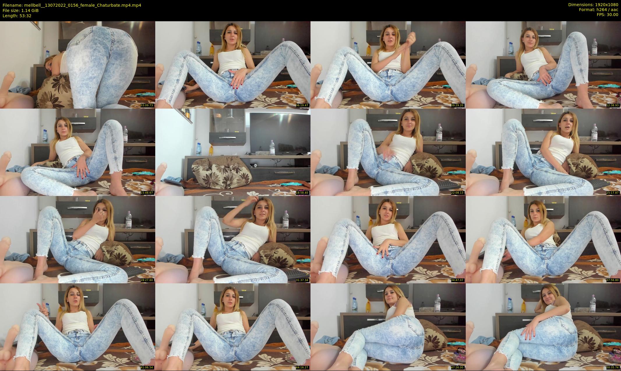 mellbell_ — 54 minute Chaturbate female cam show recording, 1080p, Jul 13, 2022
