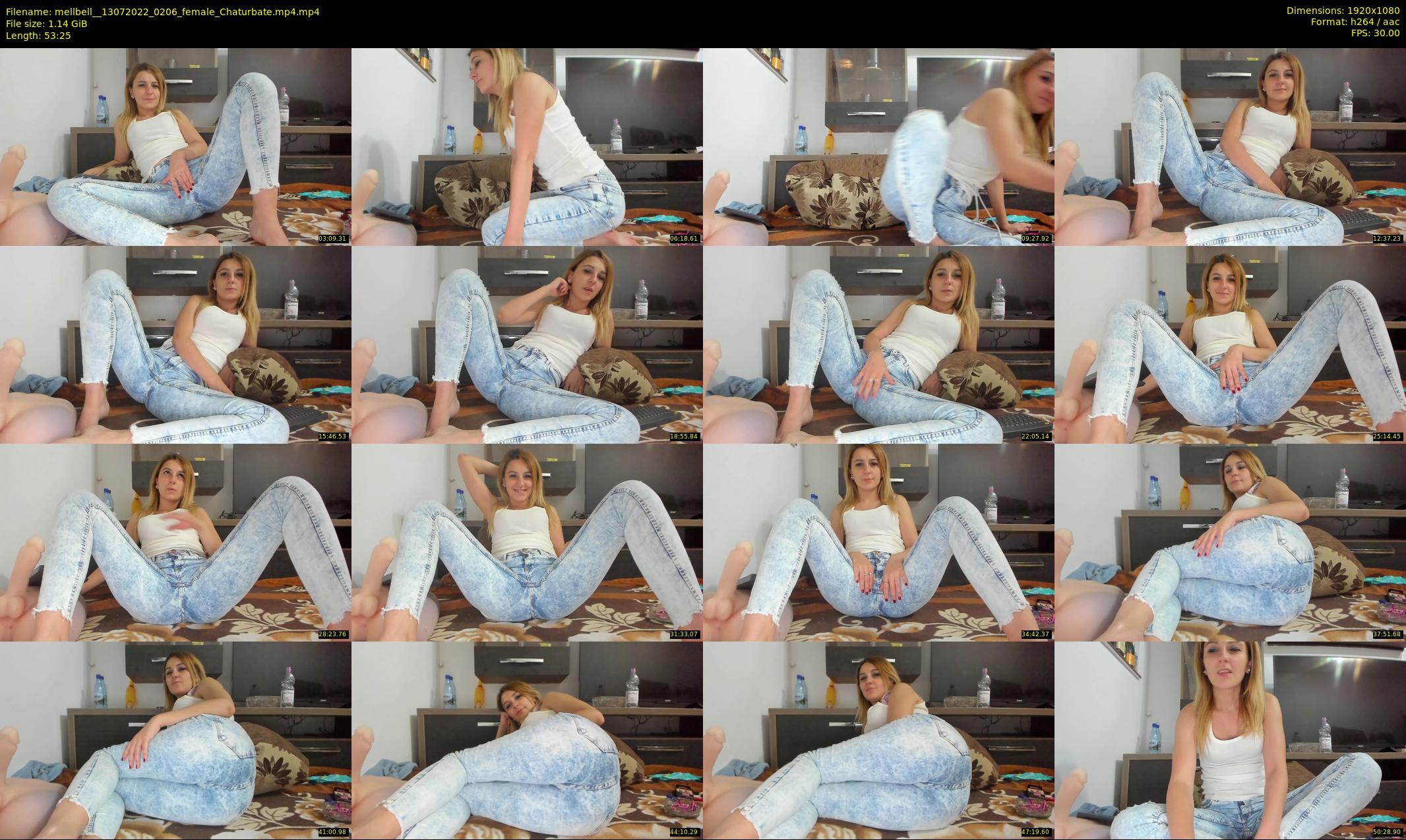 mellbell_ — 54 minute Chaturbate female cam show recording, 1080p, Jul 13, 2022