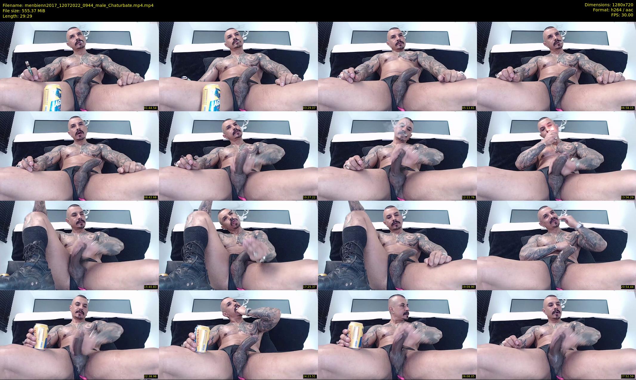 menbienn2017 — 30 minute Chaturbate male cam show recording, 720p, Jul 12, 2022