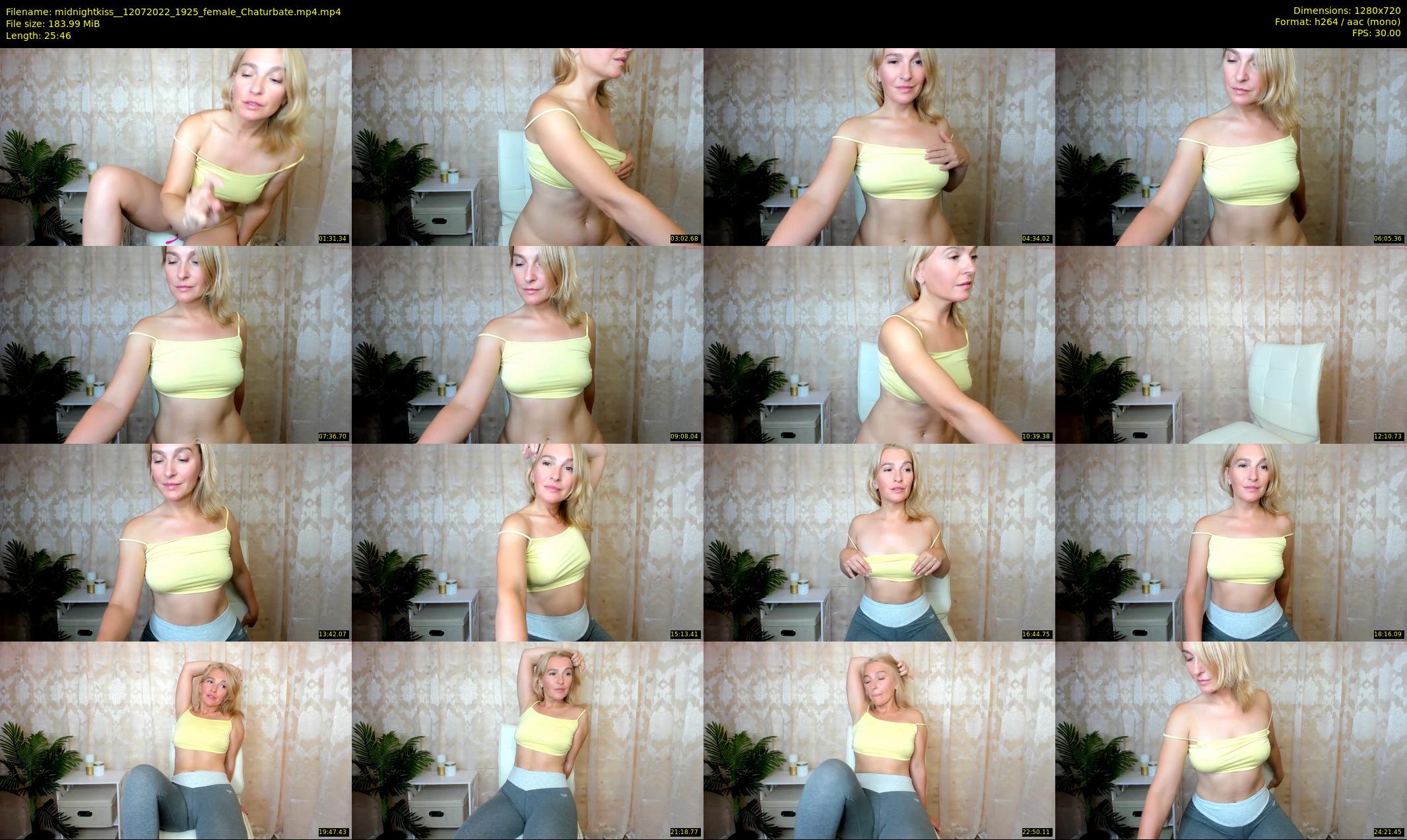 midnightkiss_ — 26 minute Chaturbate female cam show recording, 720p, Jul 12, 2022