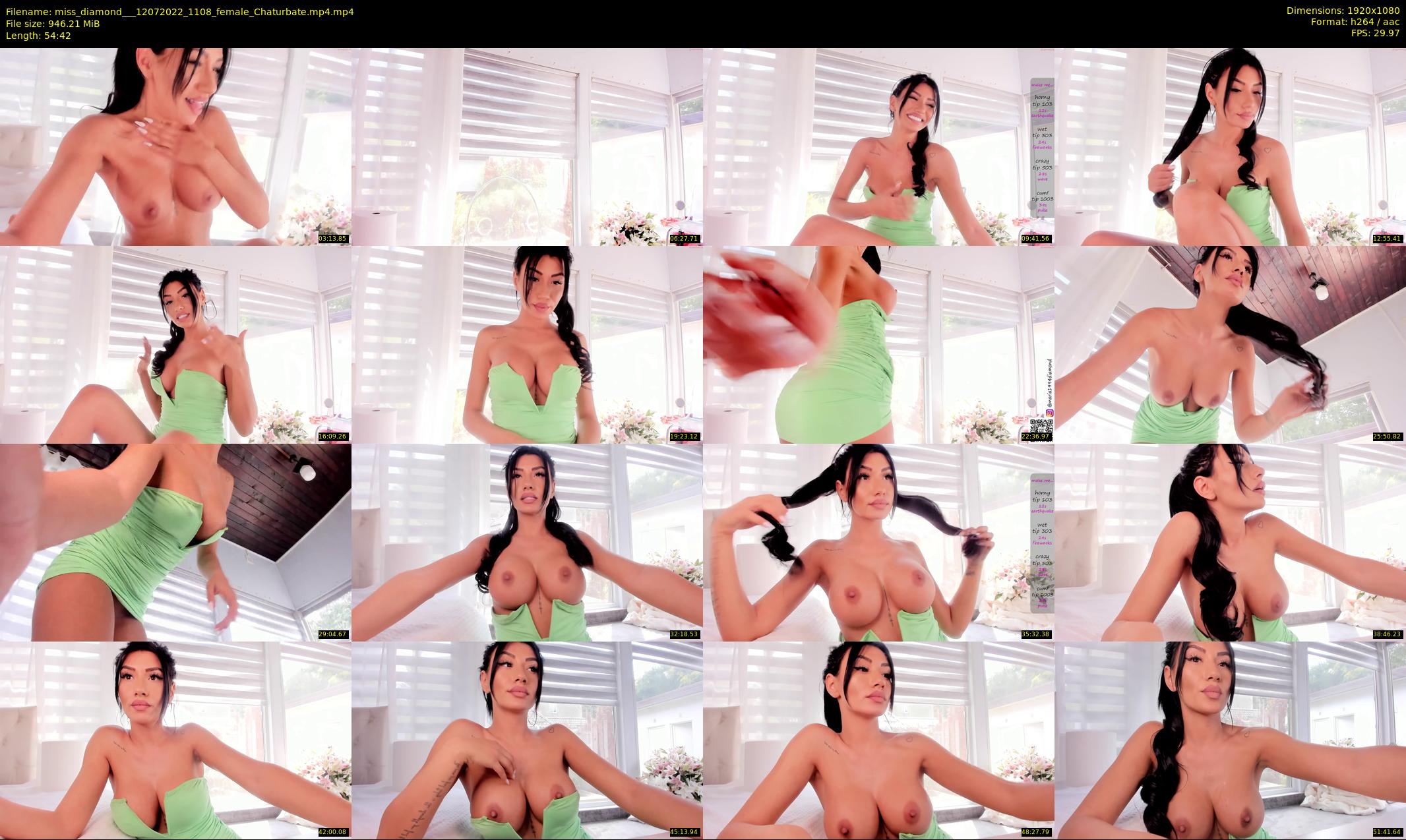 miss_diamond__ — 55 minute Chaturbate female cam show recording, 1080p, Jul 12, 2022