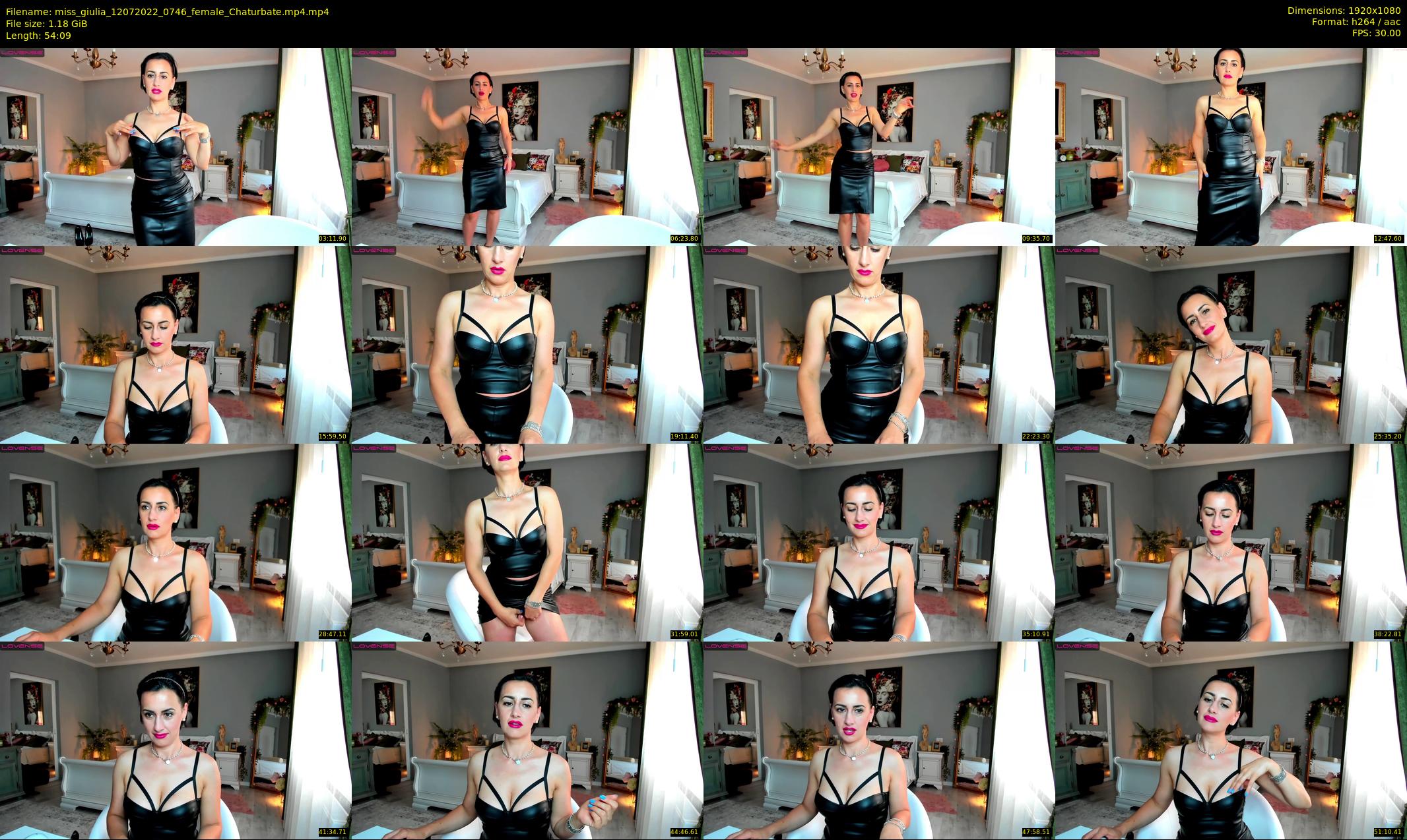 miss_giulia — 55 minute Chaturbate female cam show recording, 1080p, Jul 12, 2022