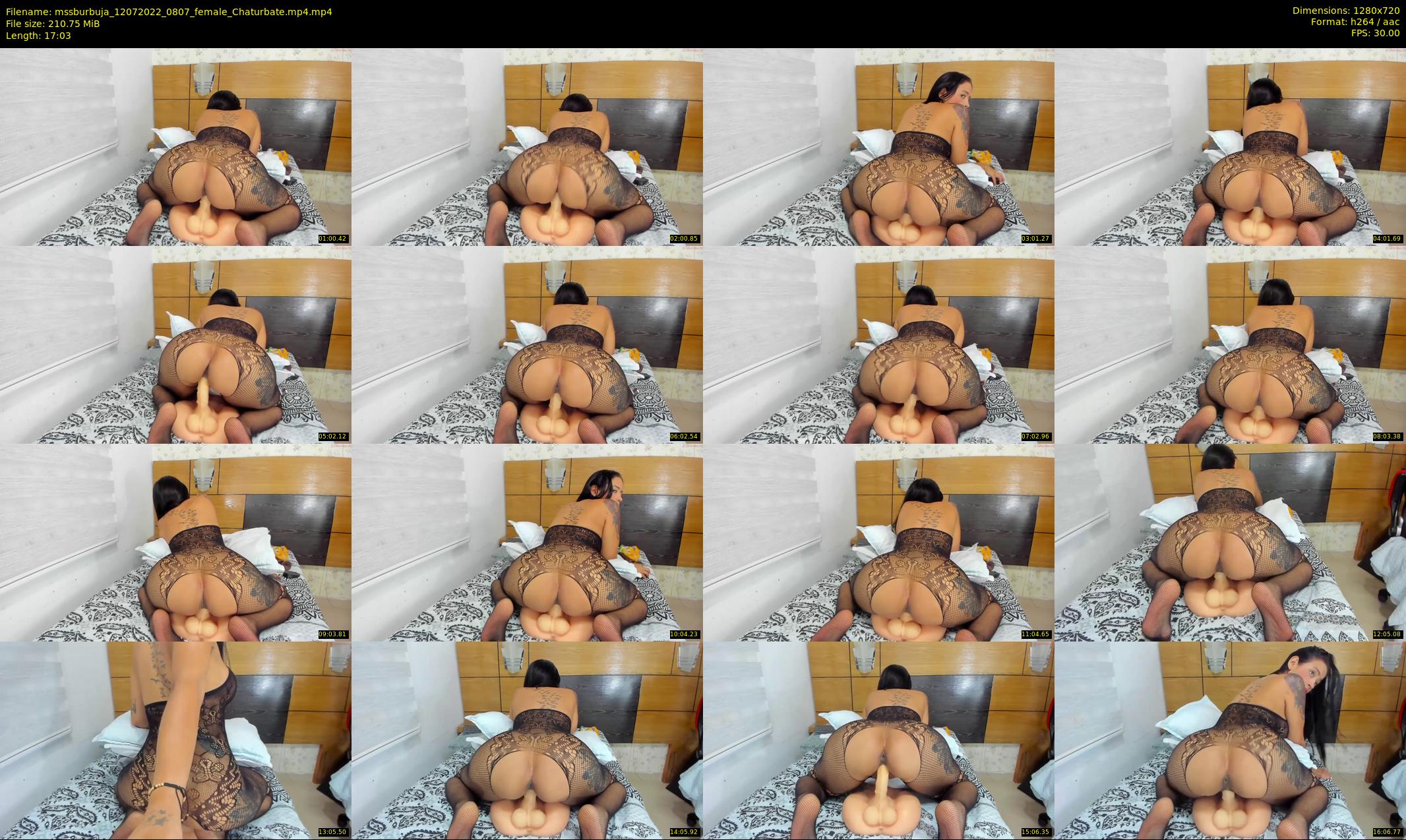mssburbuja — 18 minute Chaturbate female cam show recording, 720p, Jul 12, 2022