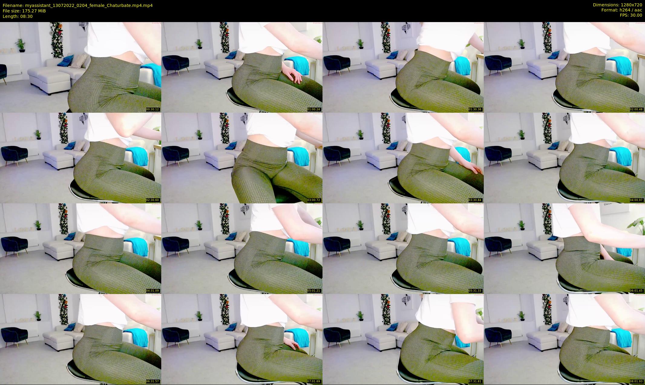 myassistant — 9 minute Chaturbate female cam show recording, 720p, Jul 13, 2022