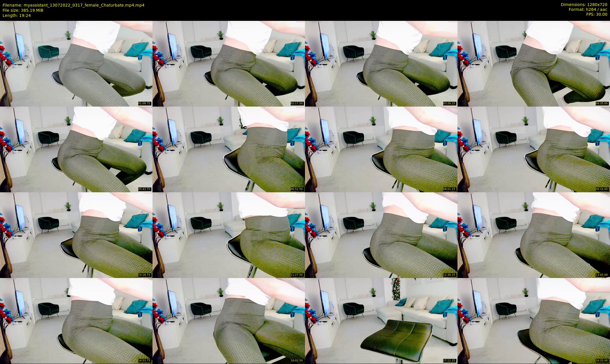 myassistant — 20 minute Chaturbate female cam show recording, 720p, Jul 13, 2022