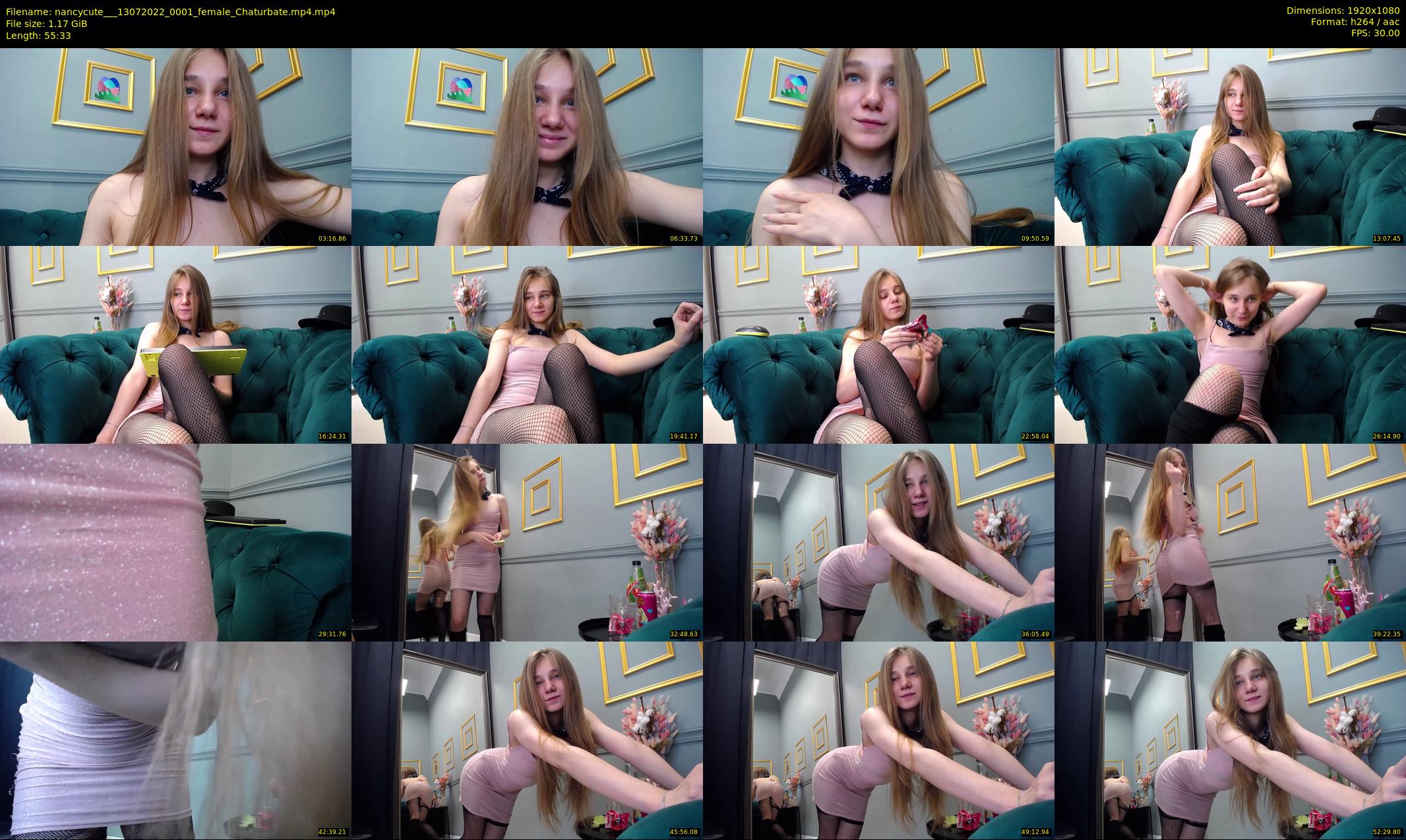 nancycute__ — 56 minute Chaturbate female cam show recording, 1080p, Jul 13, 2022