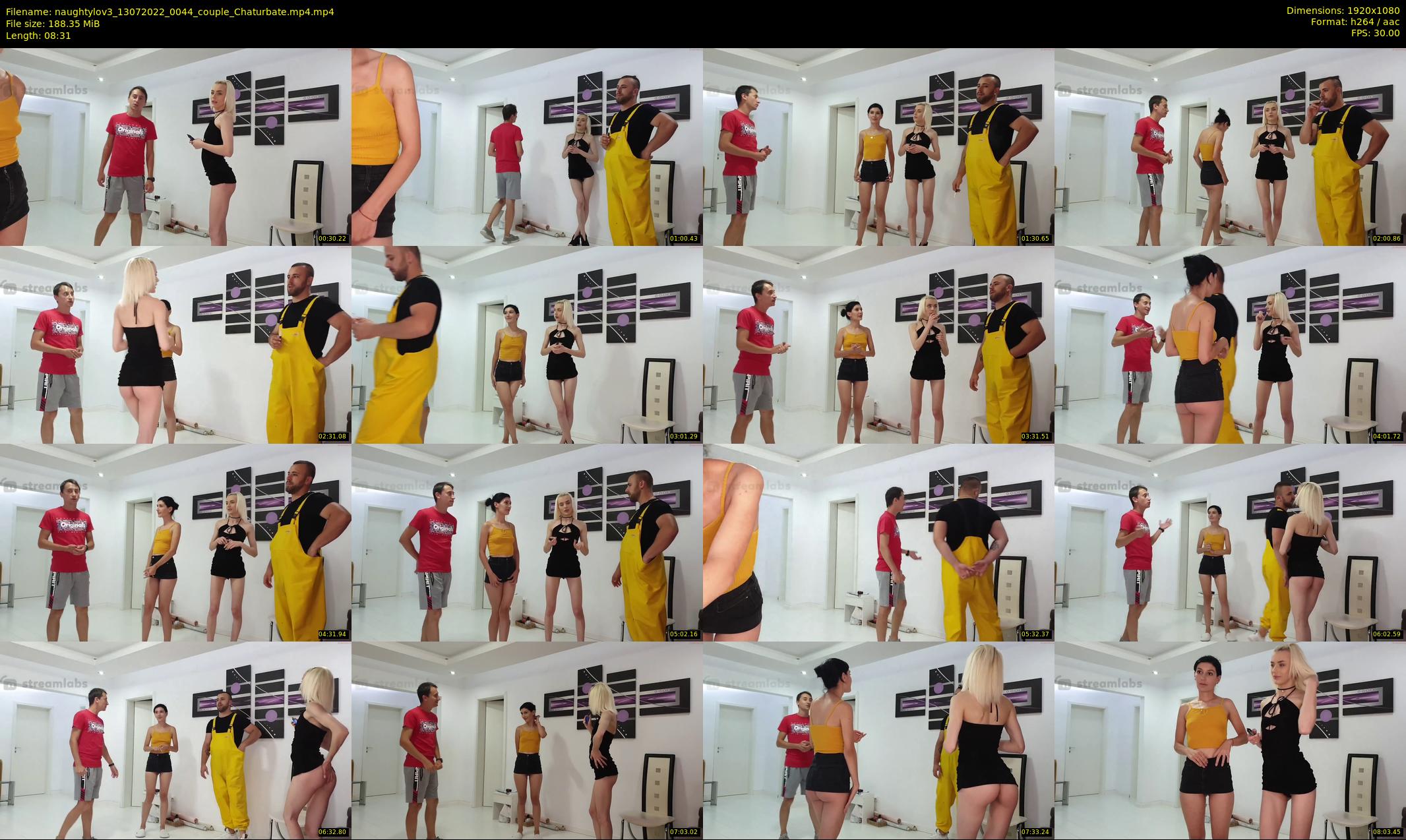 naughtylov3 — 9 minute Chaturbate couple cam show recording, 1080p, Jul 13, 2022