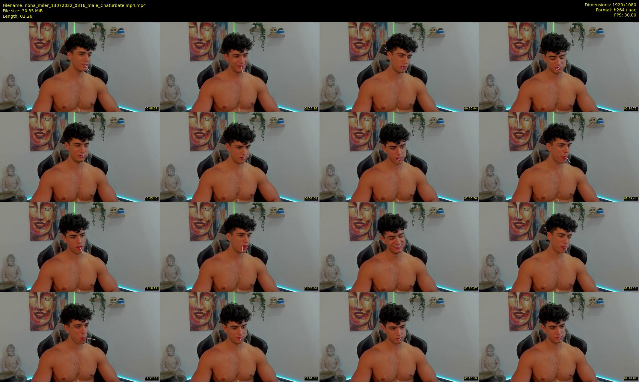 noha_miler — 3 minute Chaturbate male cam show recording, 1080p, Jul 13, 2022