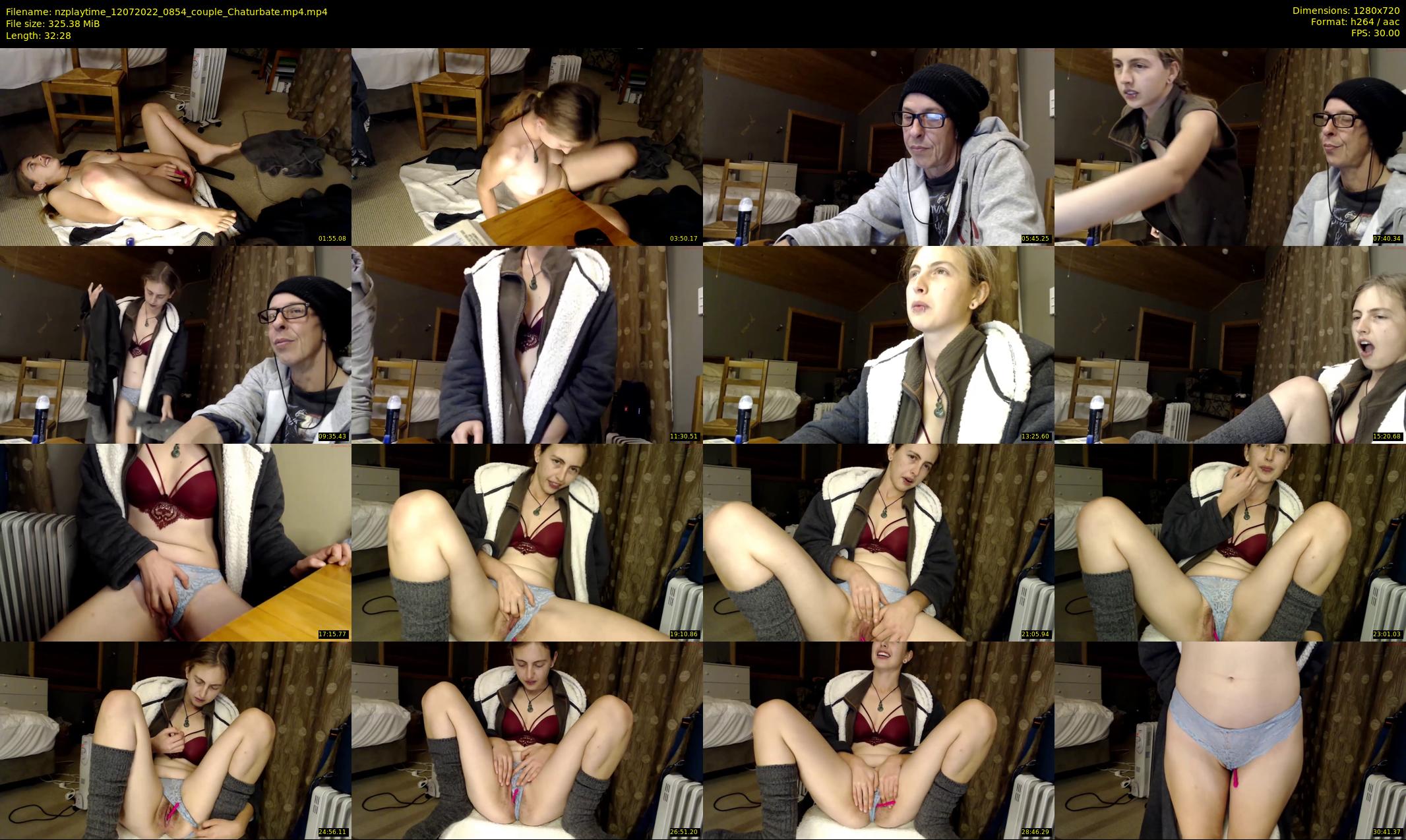 nzplaytime — 33 minute Chaturbate couple cam show recording, 720p, Jul 12, 2022