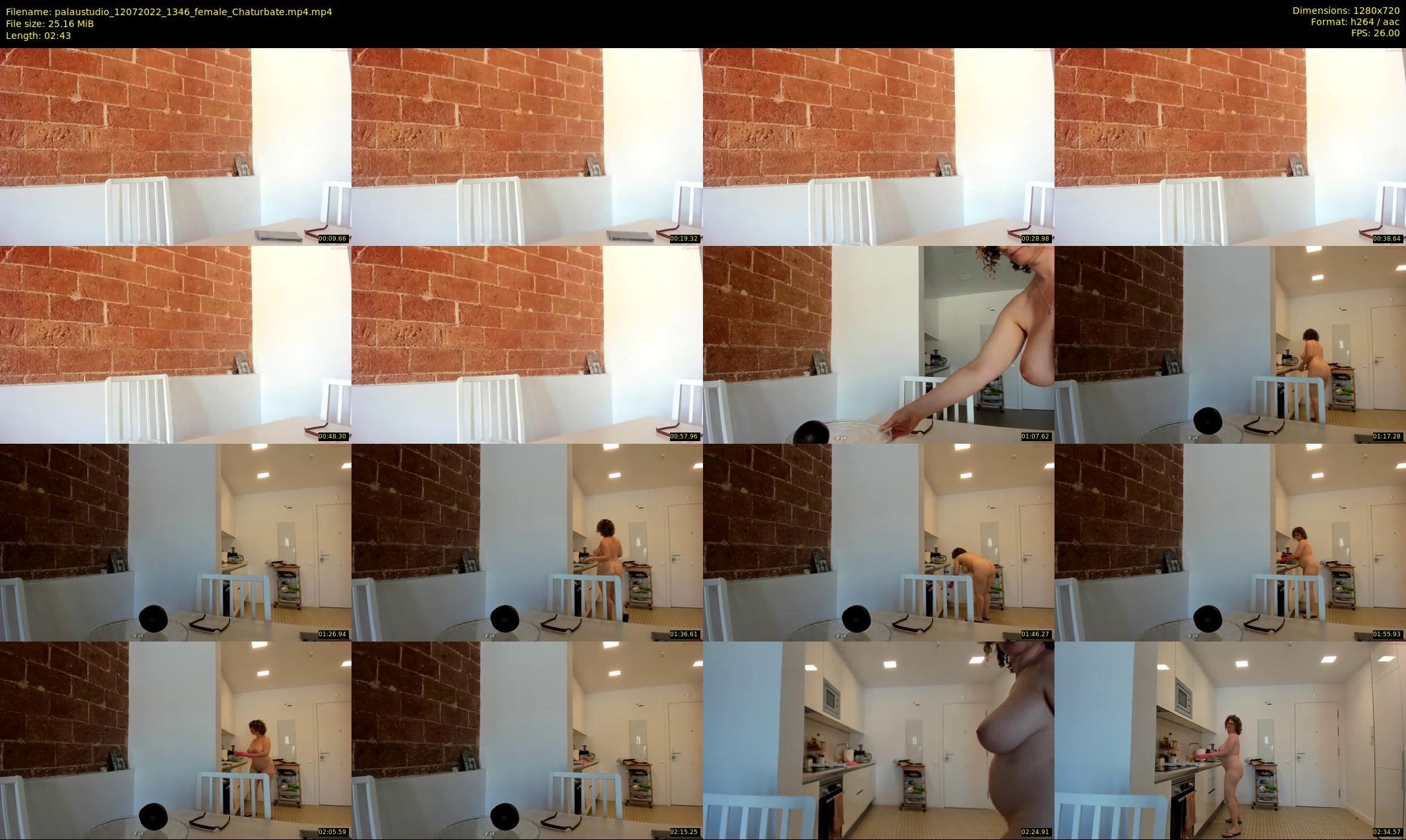 palaustudio — 3 minute Chaturbate female cam show recording, 720p, Jul 12, 2022