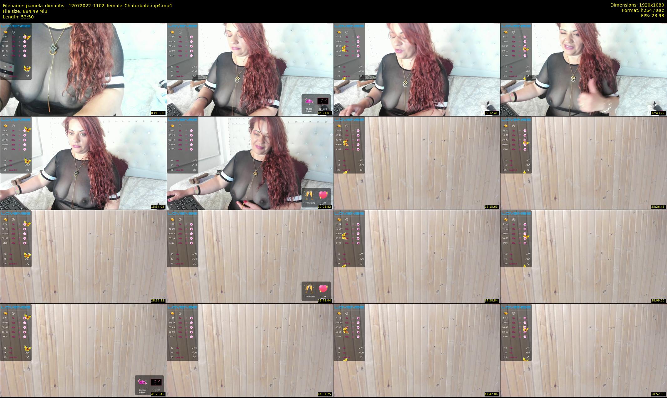 pamela_dimantis_ — 54 minute Chaturbate female cam show recording, 1080p, Jul 12, 2022