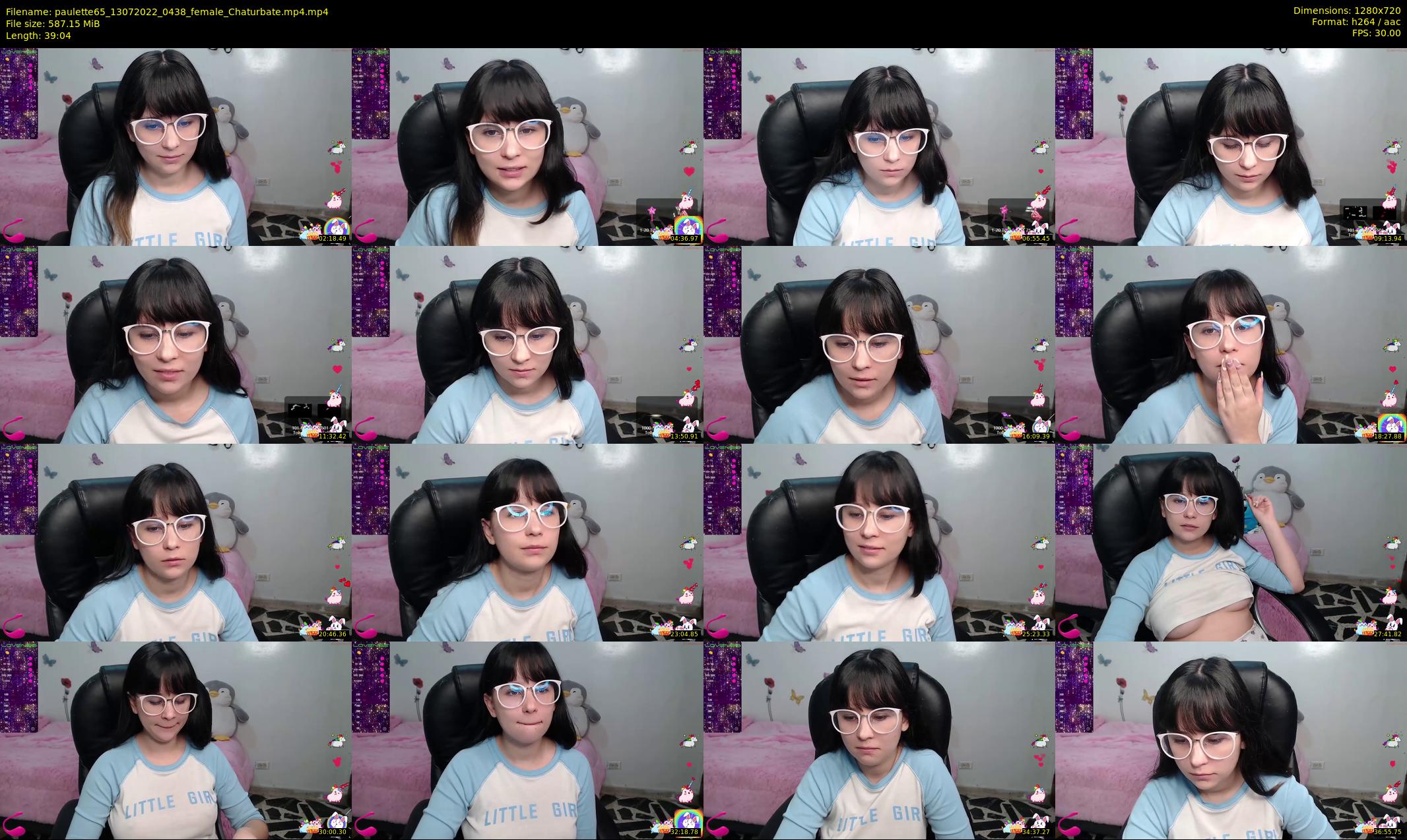 paulette65 — 40 minute Chaturbate female cam show recording, 720p, Jul 13, 2022