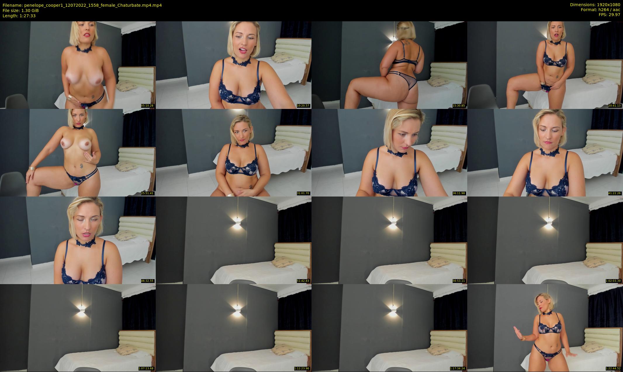 penelope_cooper1 — 88 minute Chaturbate female cam show recording, 1080p, Jul 12, 2022