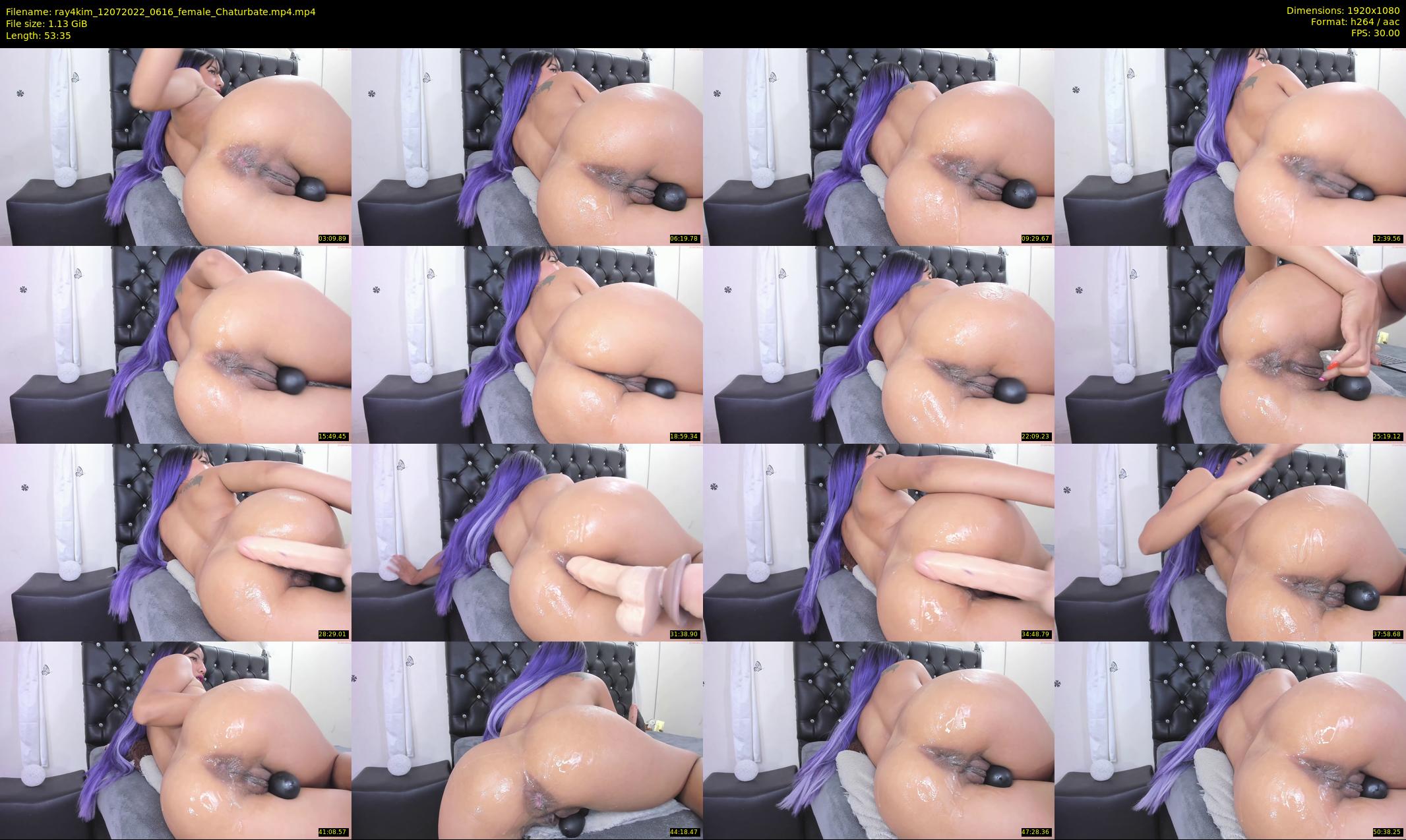 ray4kim — 54 minute Chaturbate couple cam show recording, 1080p, Jul 12, 2022
