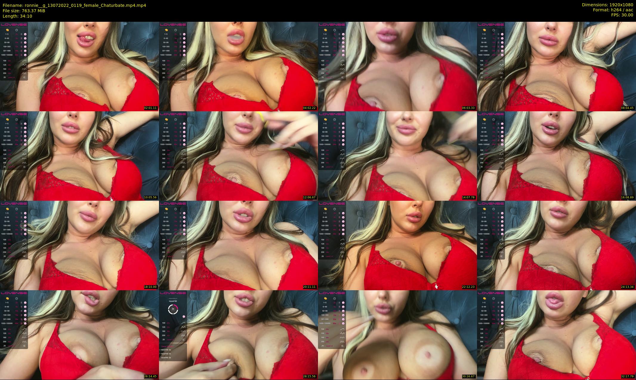 ronnie__g — 35 minute Chaturbate female cam show recording, 1080p, Jul 13, 2022