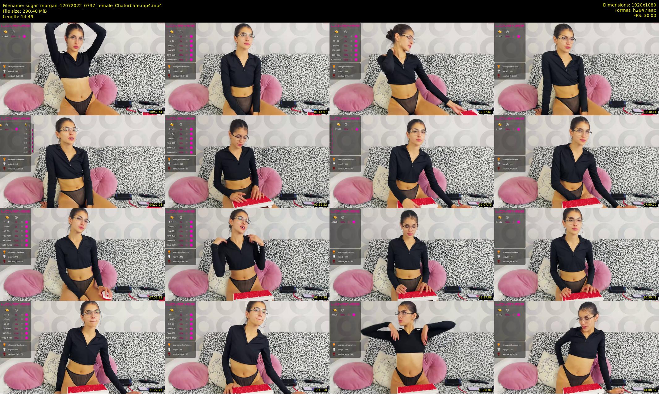 sugar_morgan — 15 minute Chaturbate female cam show recording, 1080p, Jul 12, 2022