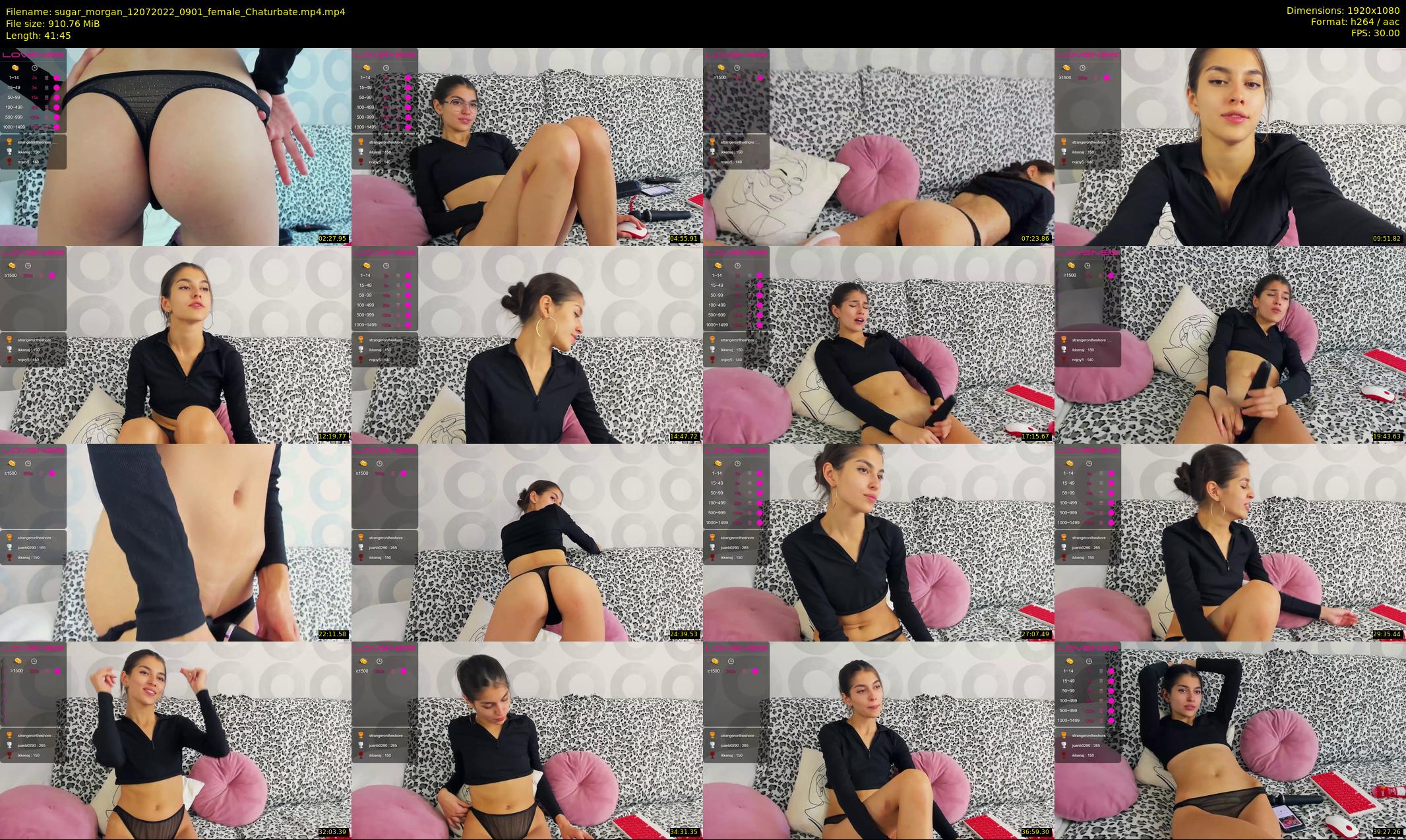 sugar_morgan — 42 minute Chaturbate female cam show recording, 1080p, Jul 12, 2022