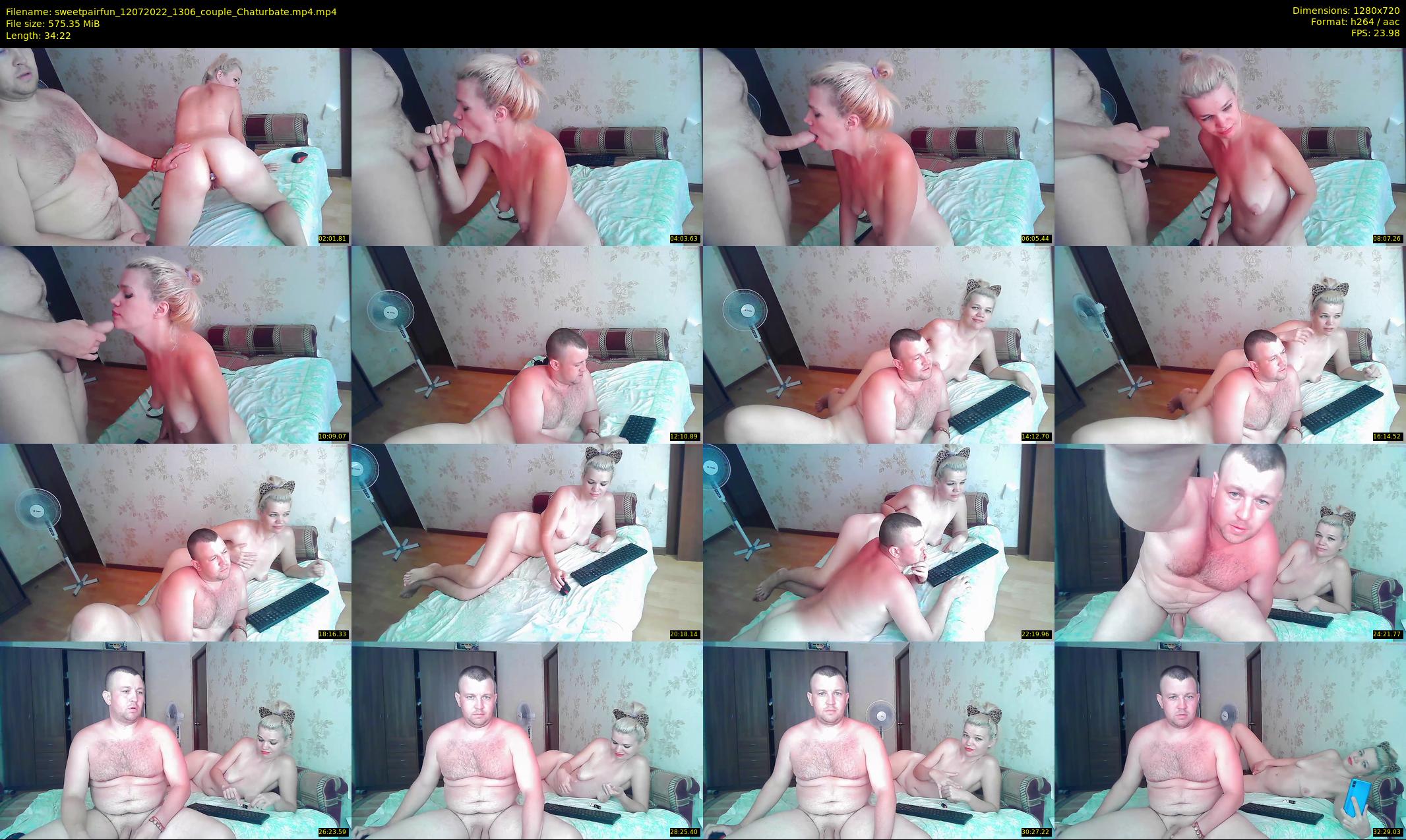 sweetpairfun — 35 minute Chaturbate couple cam show recording, 720p, Jul 12, 2022