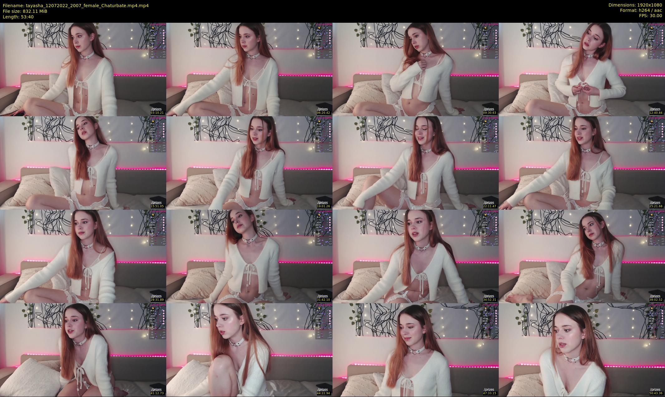 tayasha — 54 minute Chaturbate female cam show recording, 1080p, Jul 12, 2022