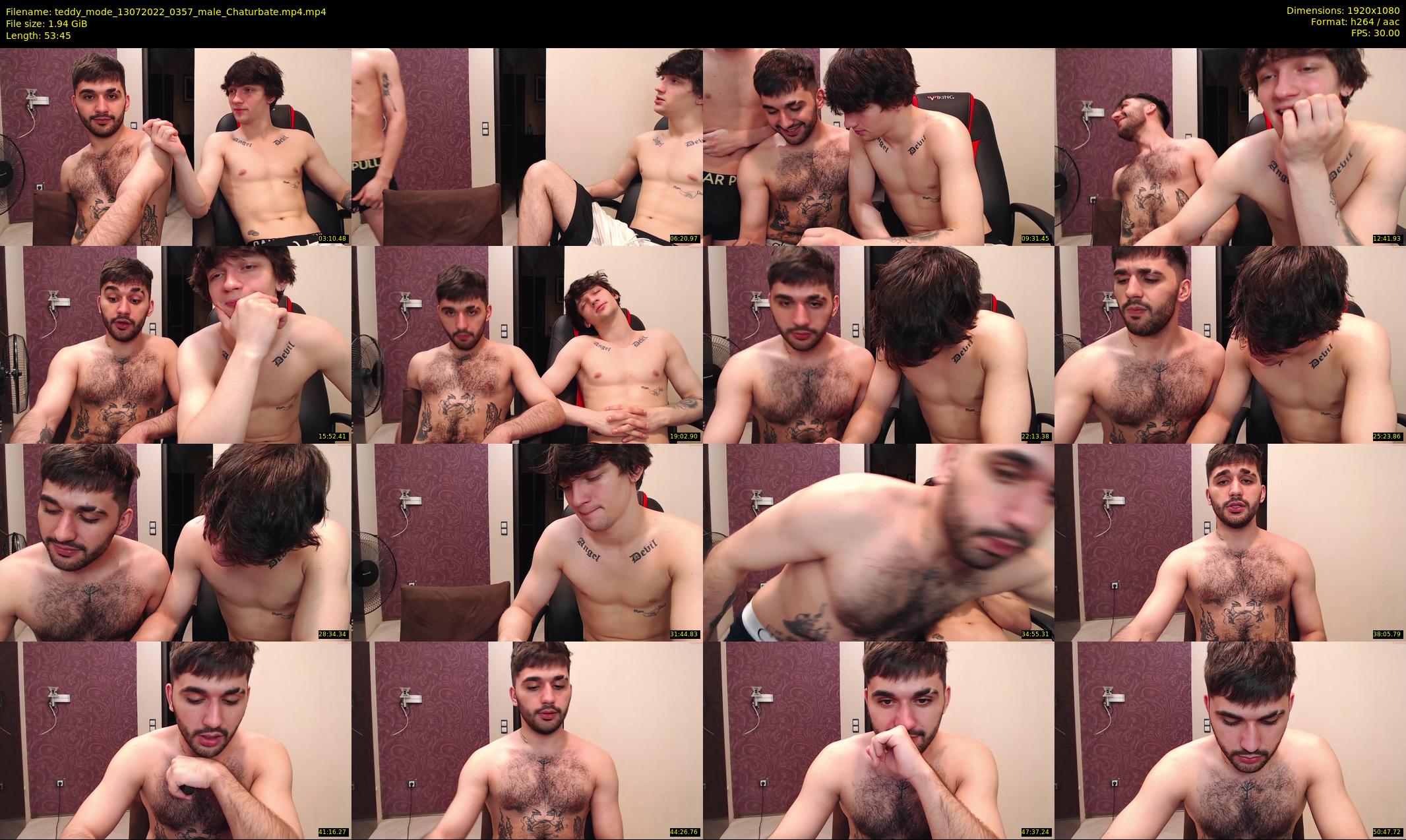 teddy_mode — 54 minute Chaturbate couple cam show recording, 1080p, Jul 13, 2022