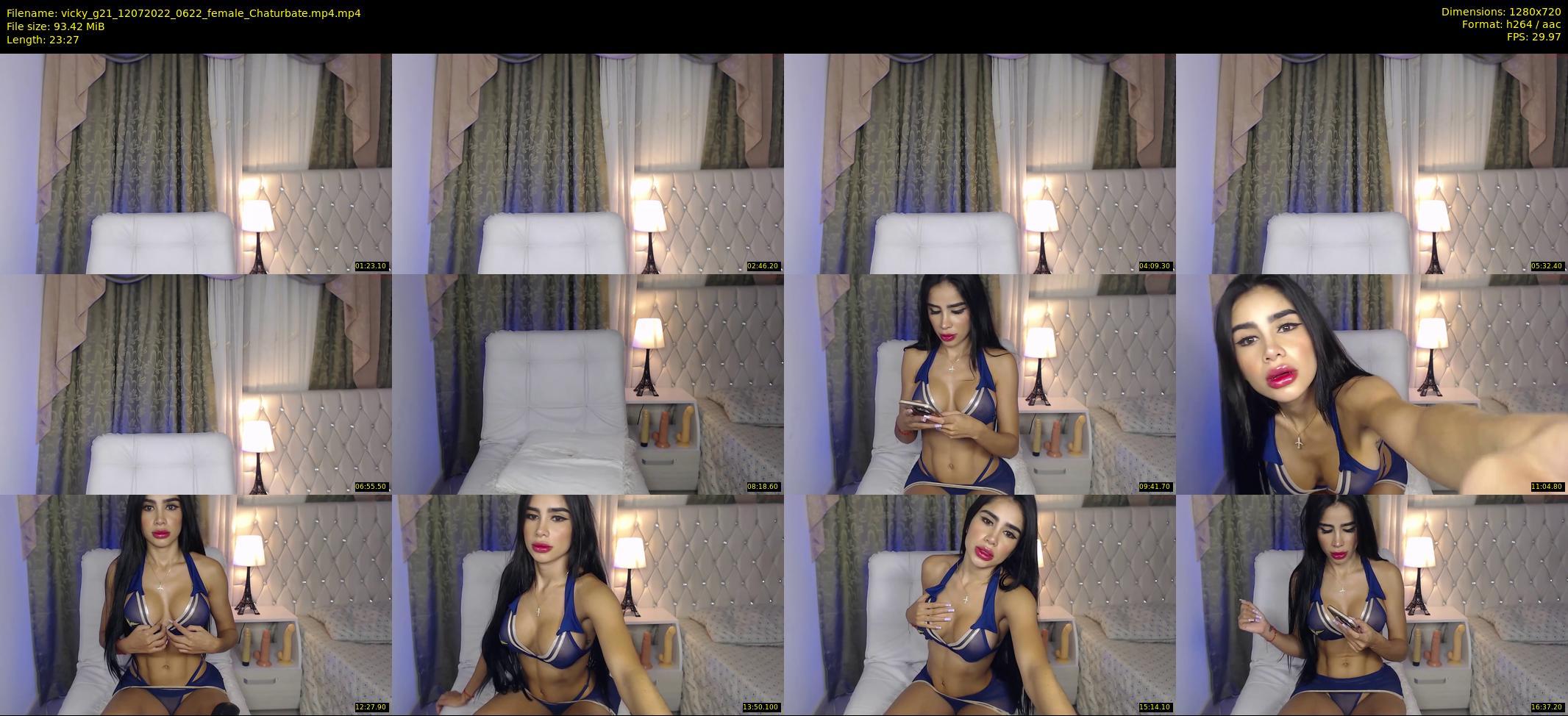 vicky_g21 — 24 minute Chaturbate female cam show recording, 720p, Jul 12, 2022