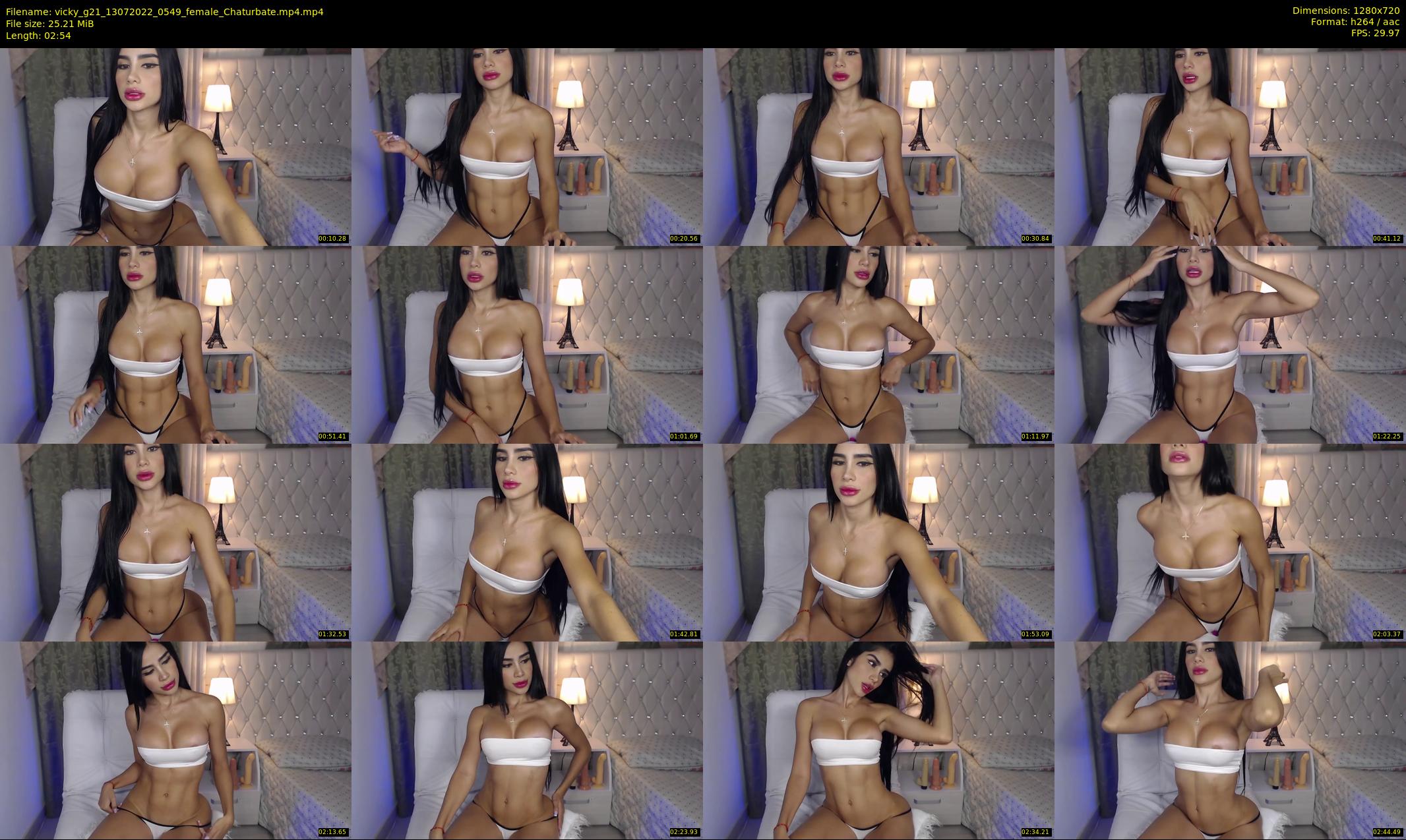 vicky_g21 — 3 minute Chaturbate female cam show recording, 720p, Jul 13, 2022