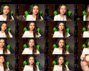 vrchan — 56 minute Chaturbate couple cam show recording, 1080p, Jul 12, 2022