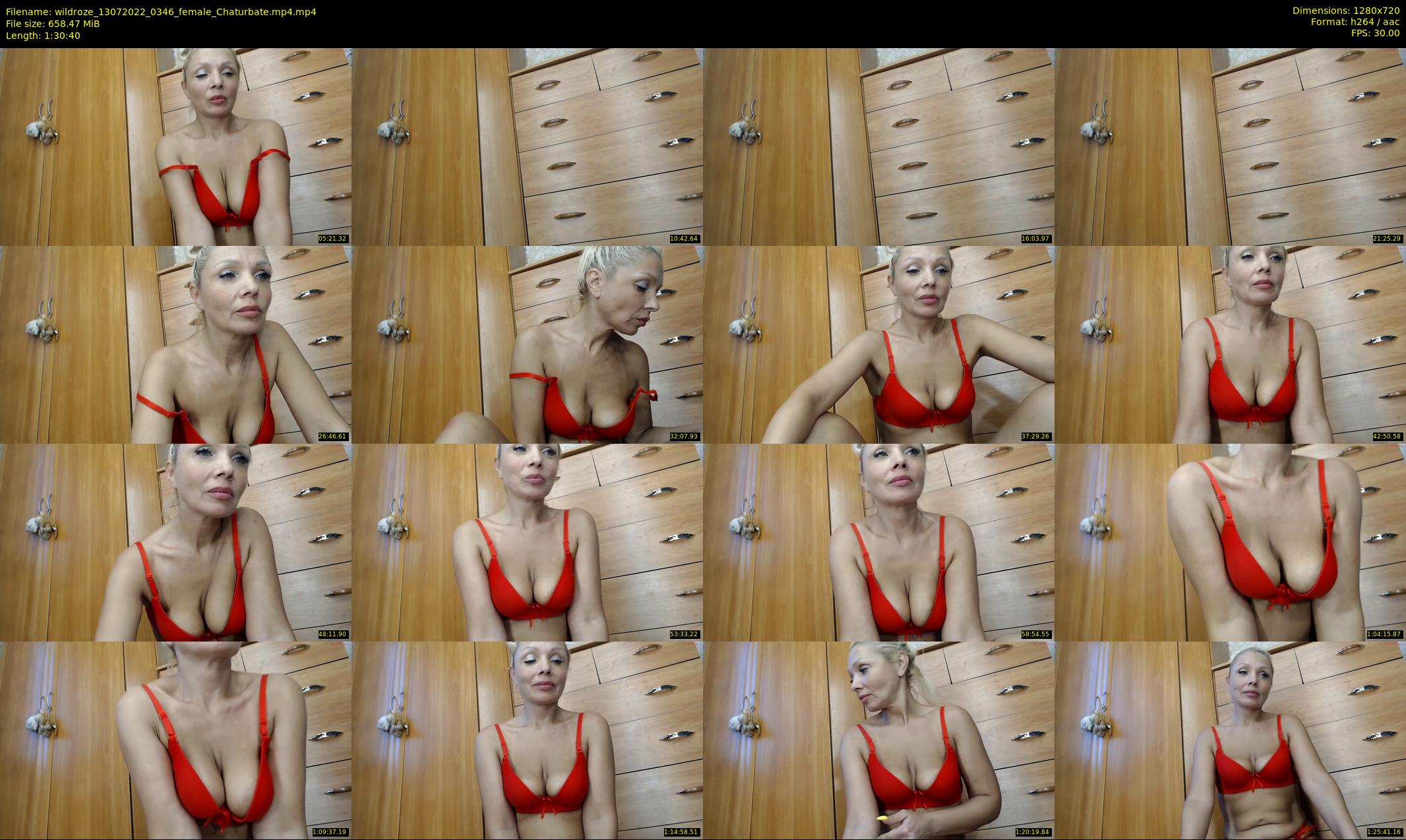 wildroze — 91 minute Chaturbate female cam show recording, 720p, Jul 13, 2022