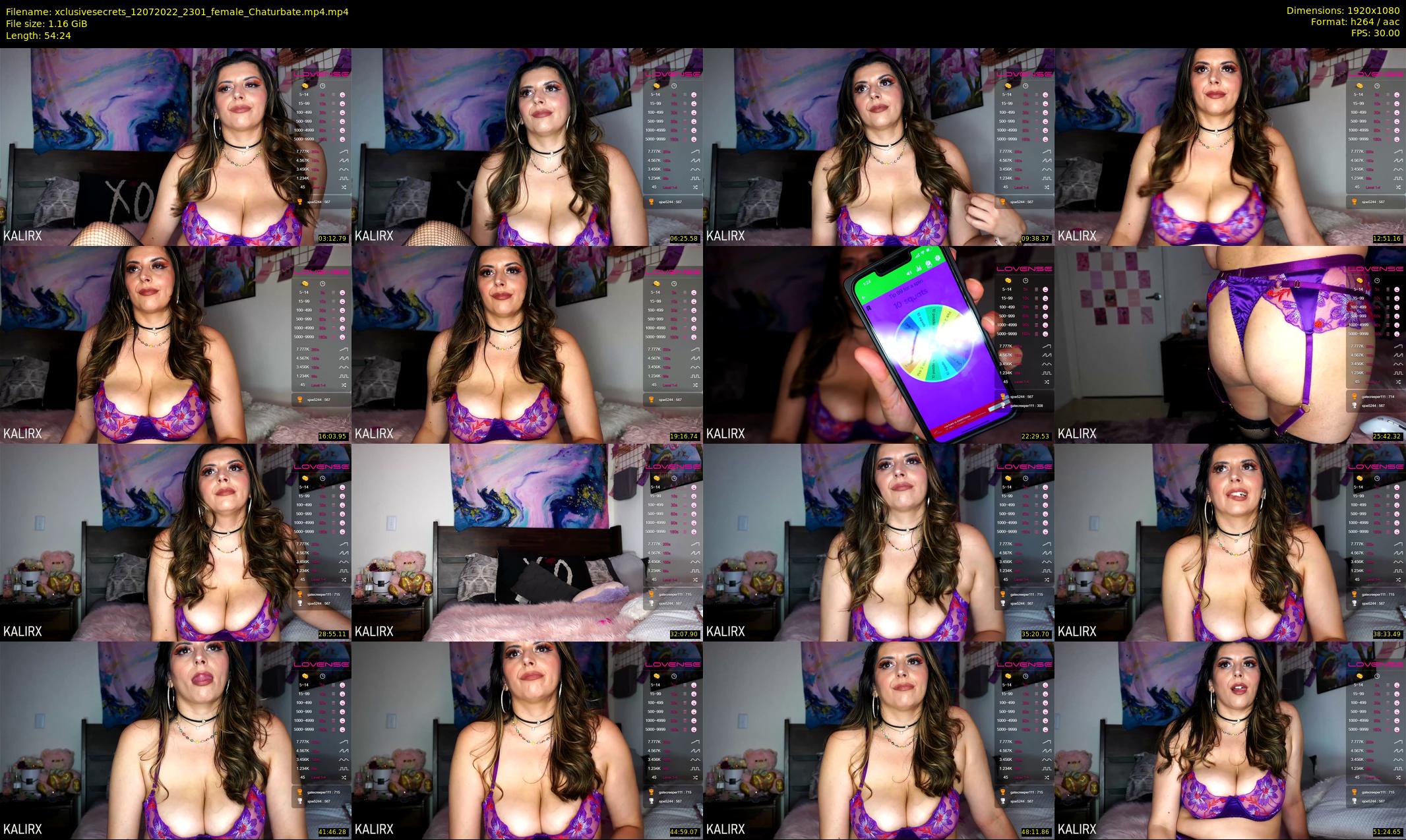 xclusivesecrets — 55 minute Chaturbate female cam show recording, 1080p, Jul 12, 2022