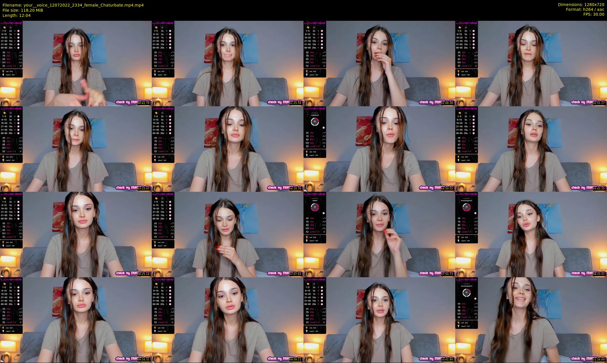 your__voice — 13 minute Chaturbate female cam show recording, 720p, Jul 12, 2022