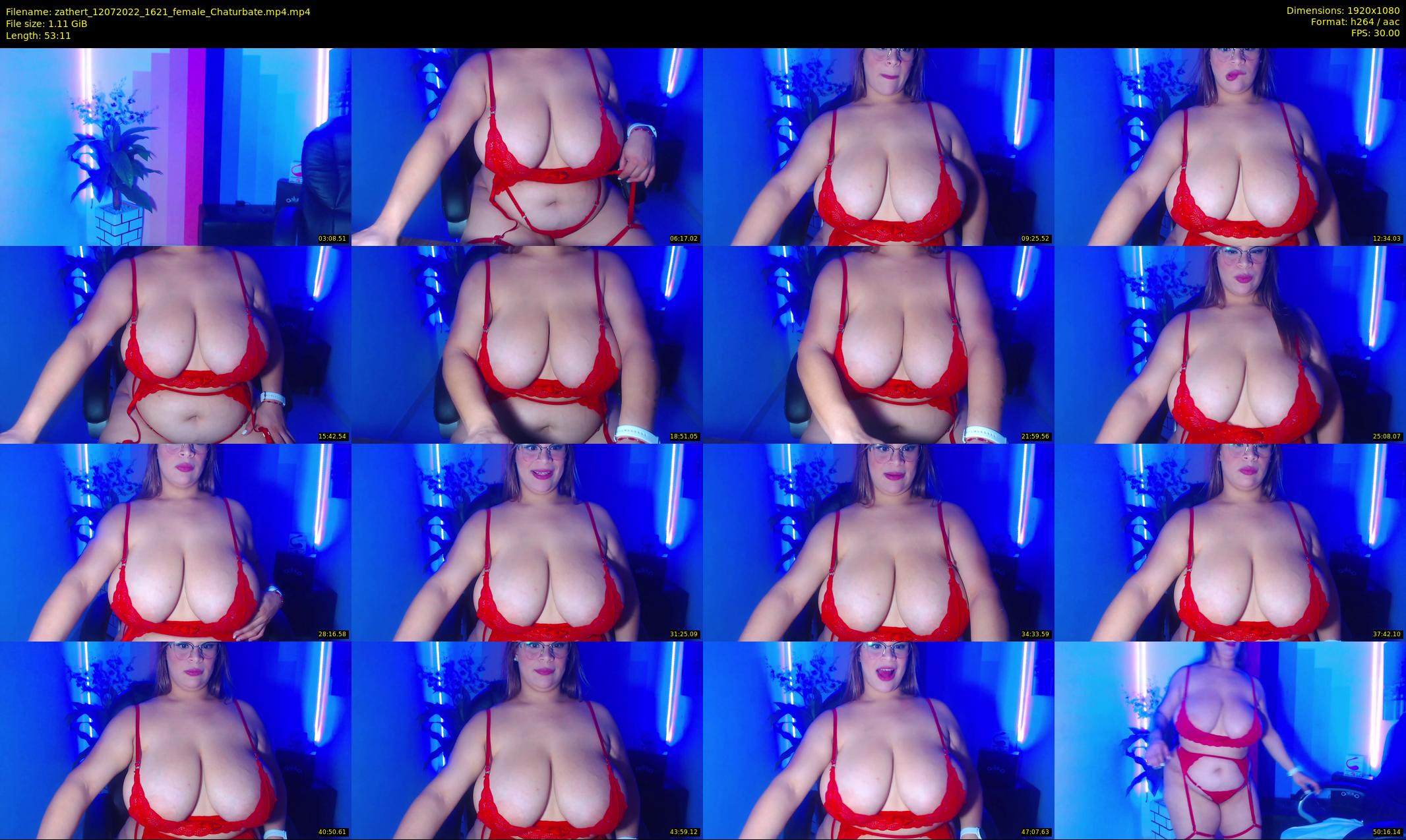 zathert — 54 minute Chaturbate female cam show recording, 1080p, Jul 12, 2022